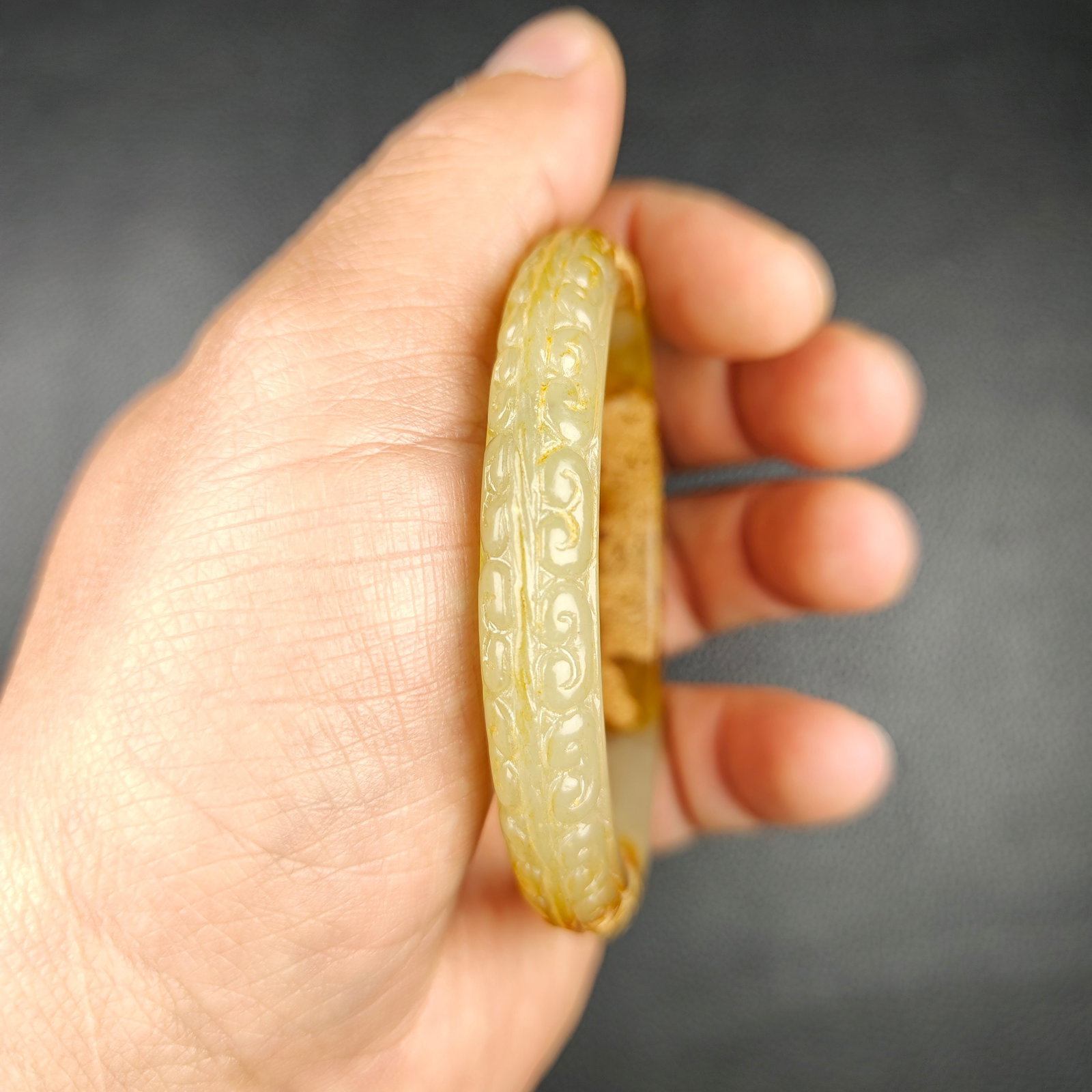 An Exquisite White Jade Bracelets - 4