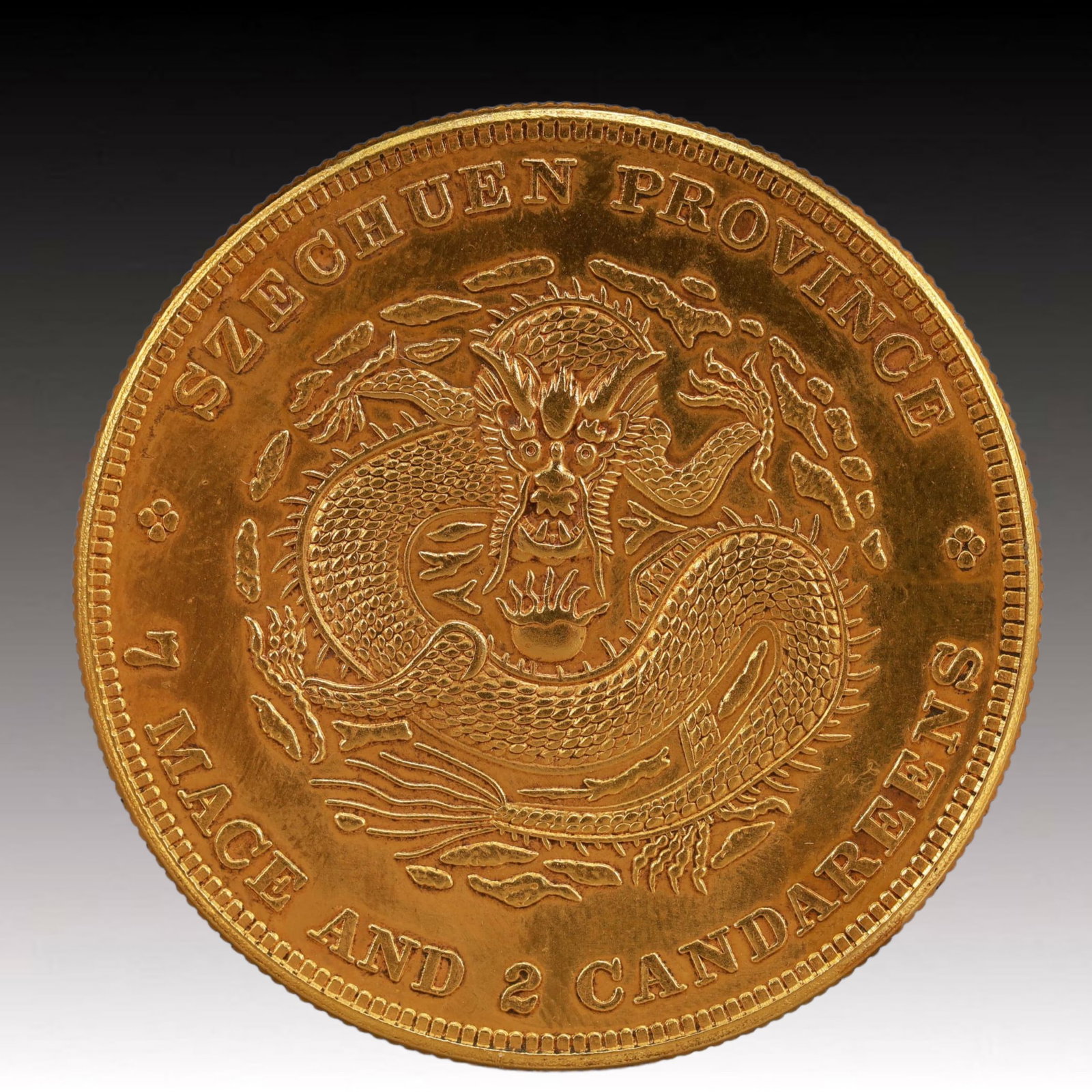An Exquisite Gilt Silver Coin - 2