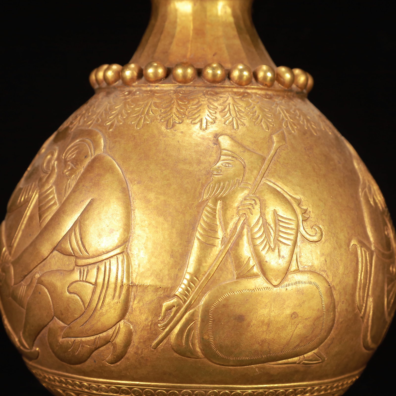 An Exquisite Gilt Bronze Figure Pattern Ewer - 6