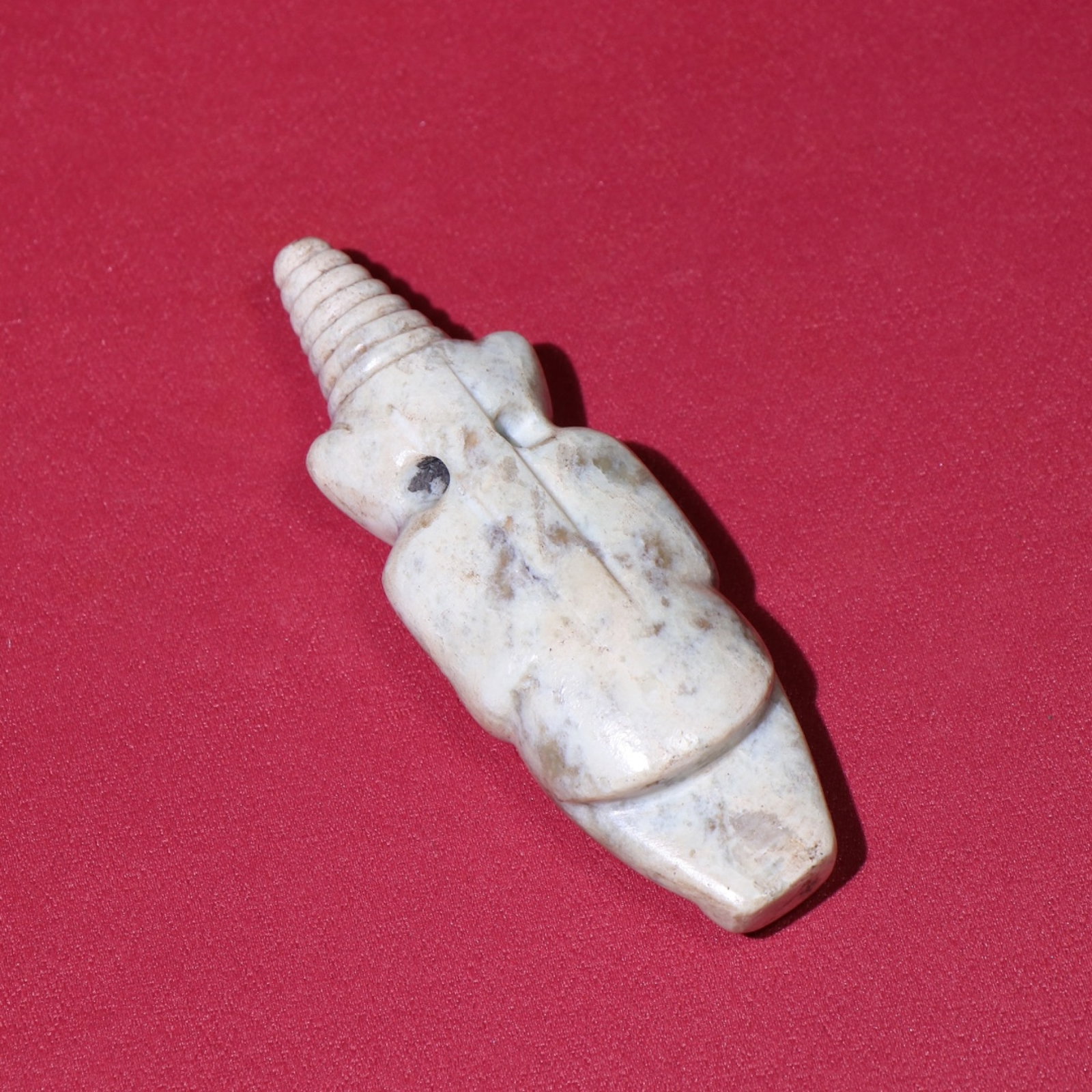 White Jade Figure Pendant - 2