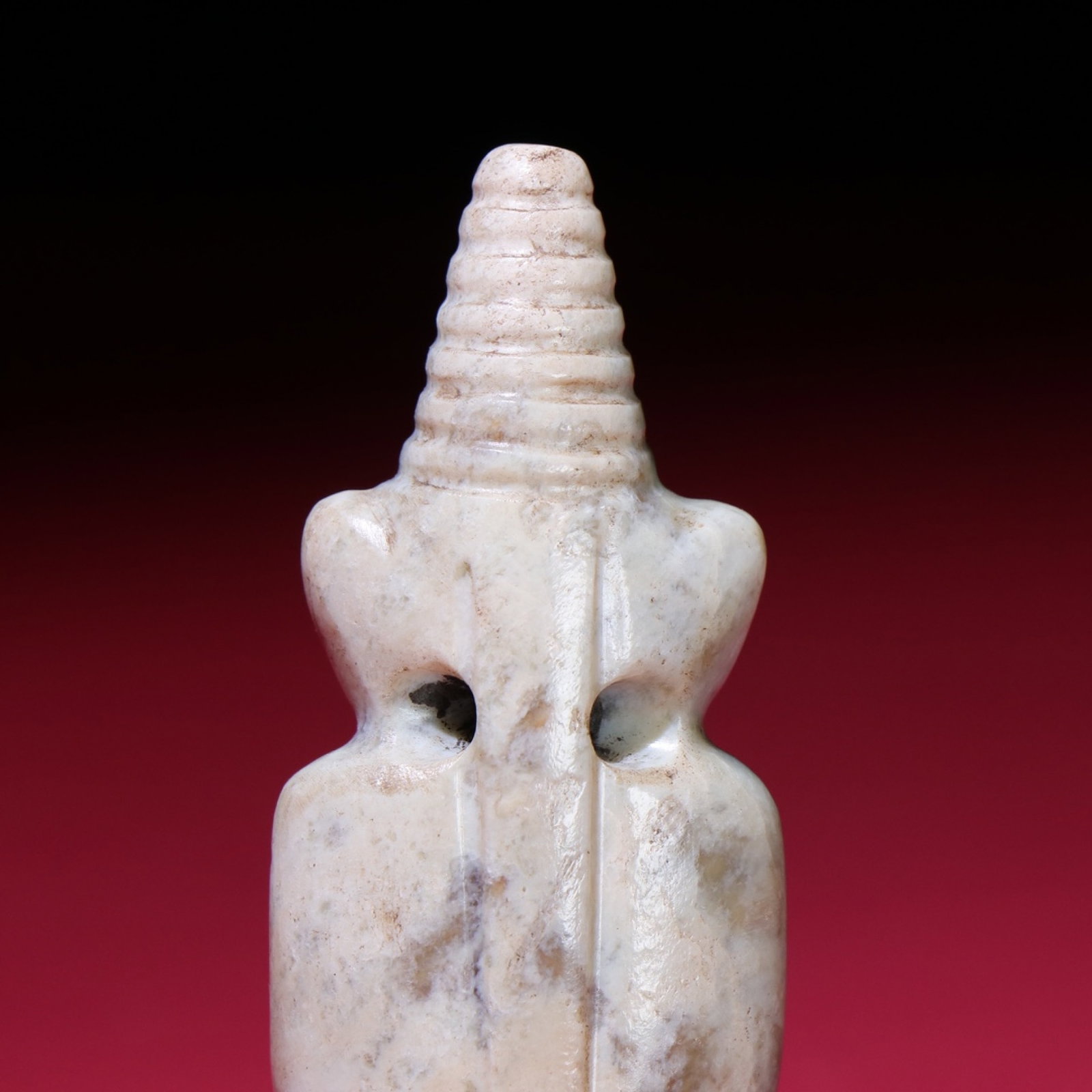 White Jade Figure Pendant - 5