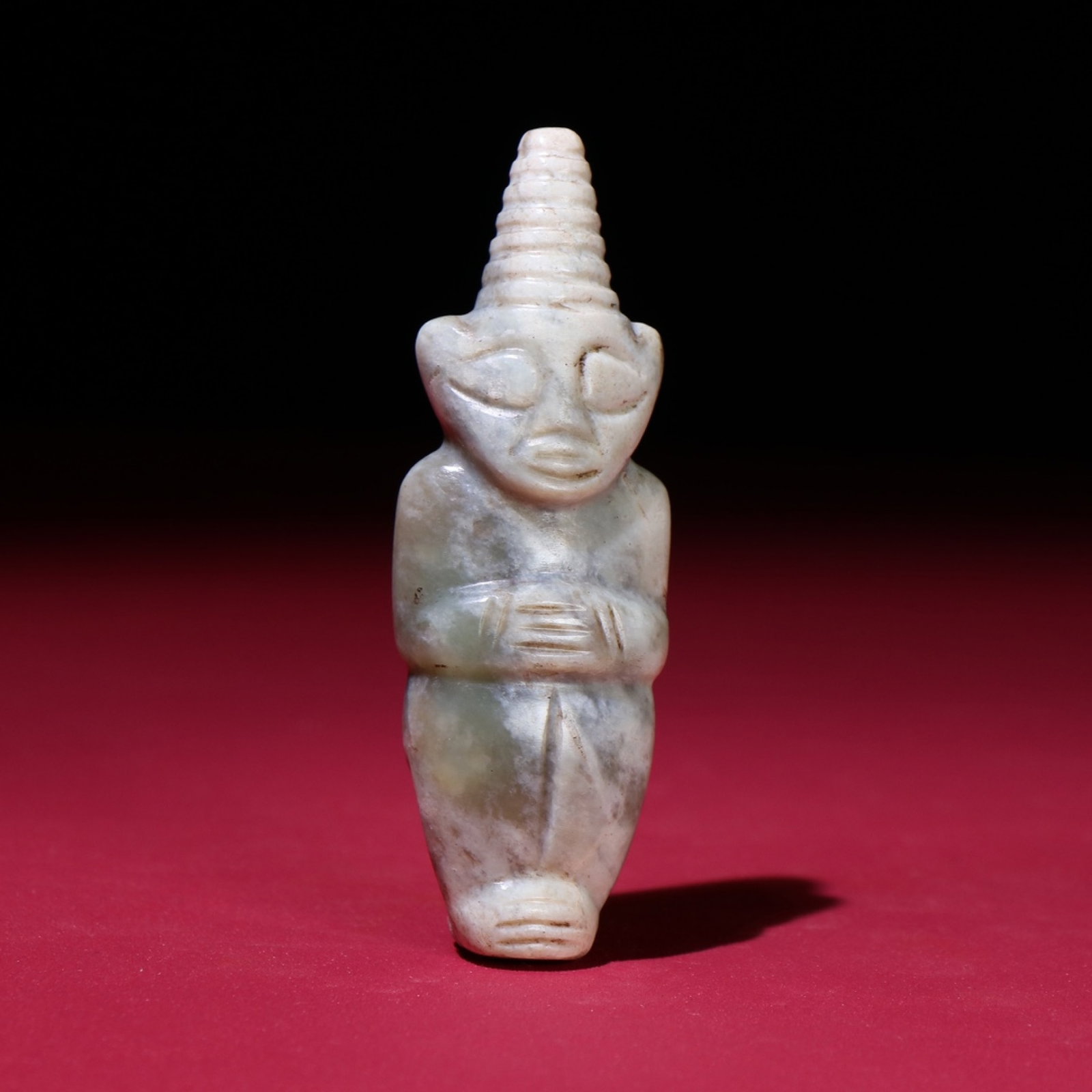 White Jade Figure Pendant - 8
