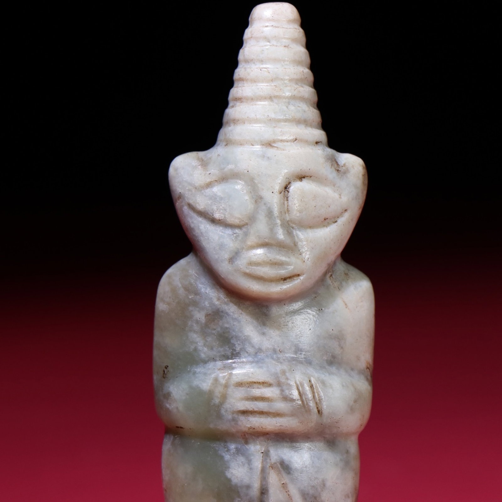White Jade Figure Pendant - 9