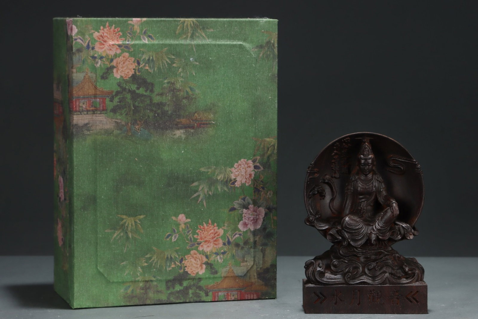 A Rare Eaglewood Statue of Avalokitesvara (1 of 8)