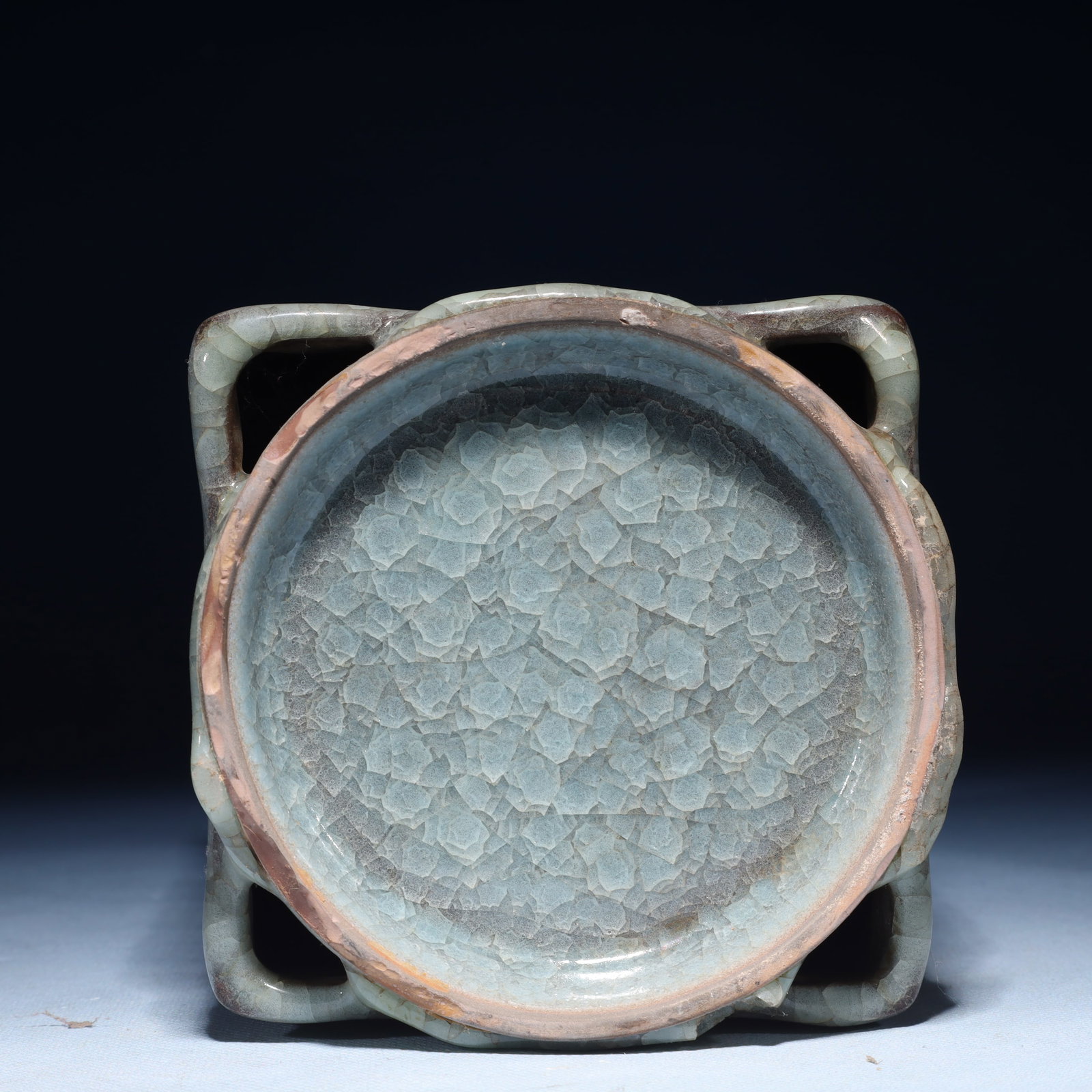 An Exquisite Ru yao Vase - 7