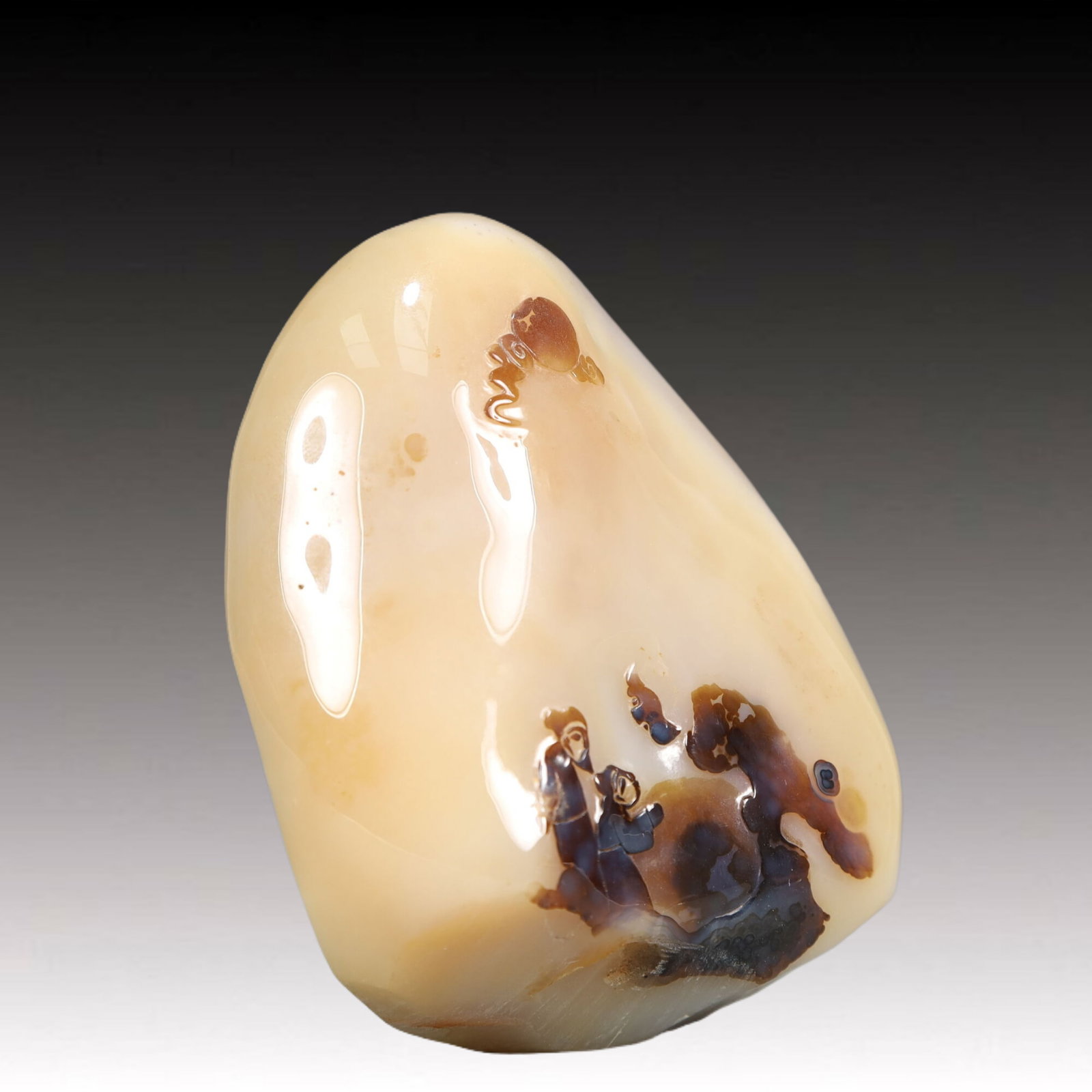 An Exquisite Agate Figure Pattern Ornament - 3