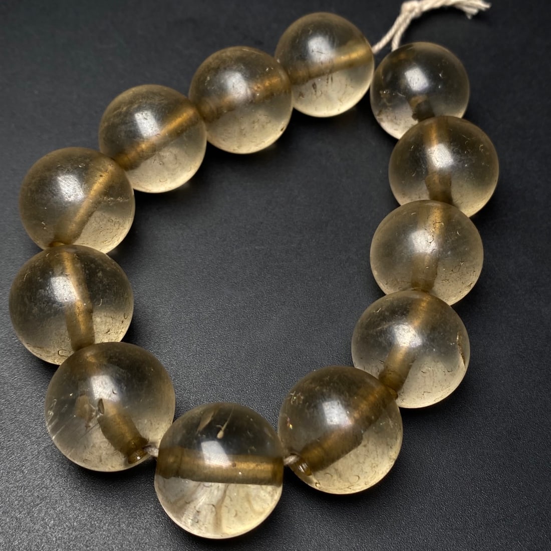 A Precious Crystal Bracelets: A Precious Crystal Bracelets,Size:0.7in*12 水晶手串