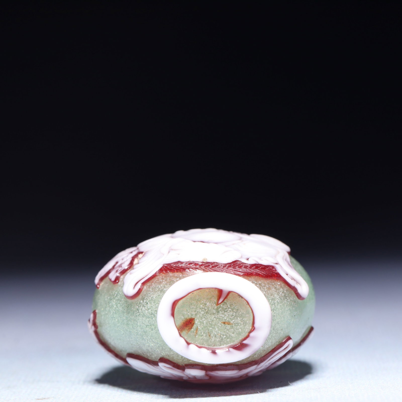 An Exquisite Glass Figure Pattern Snuff Bottle - 7