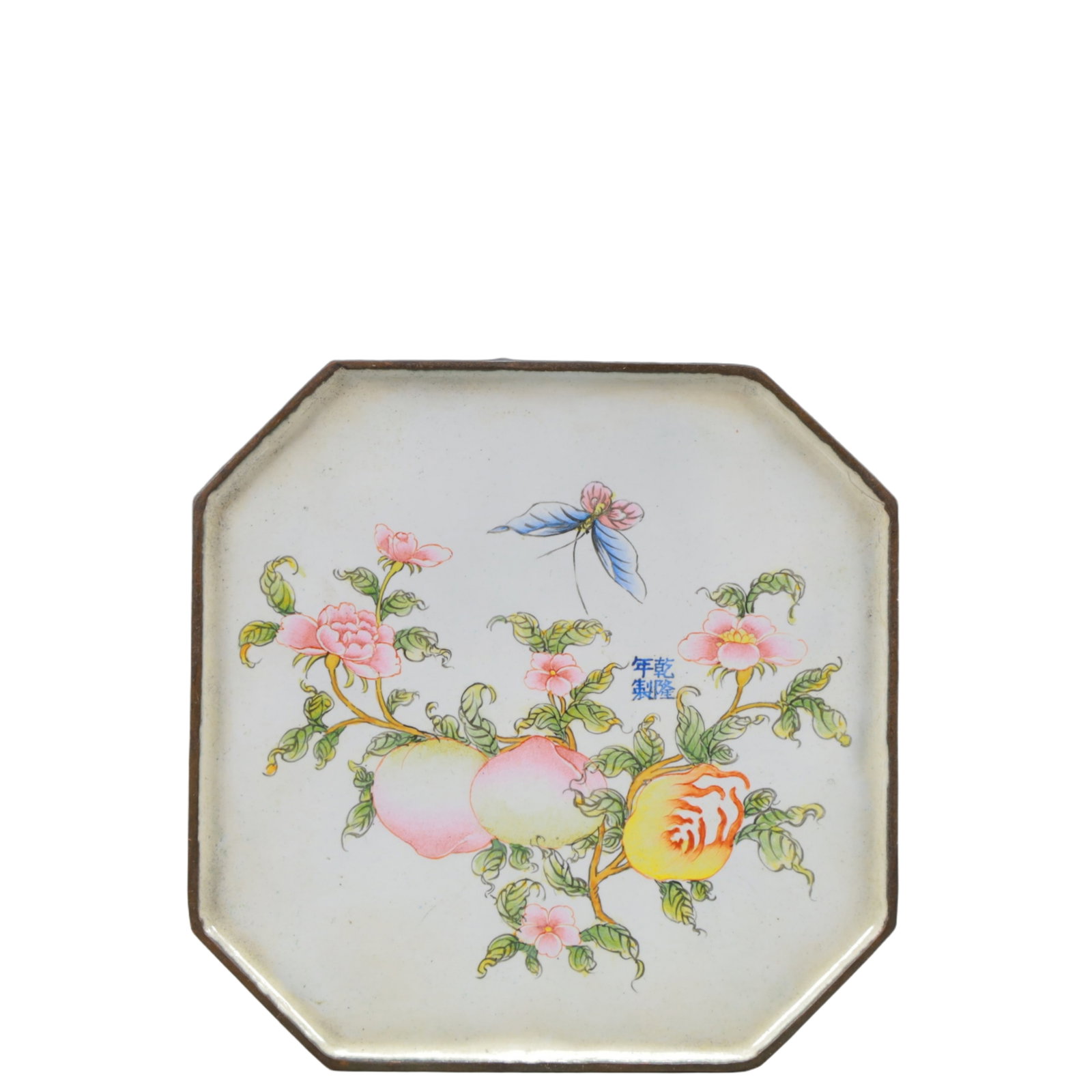 An Exquisite Painted Enamel Figure Pattern Cover Box - 8