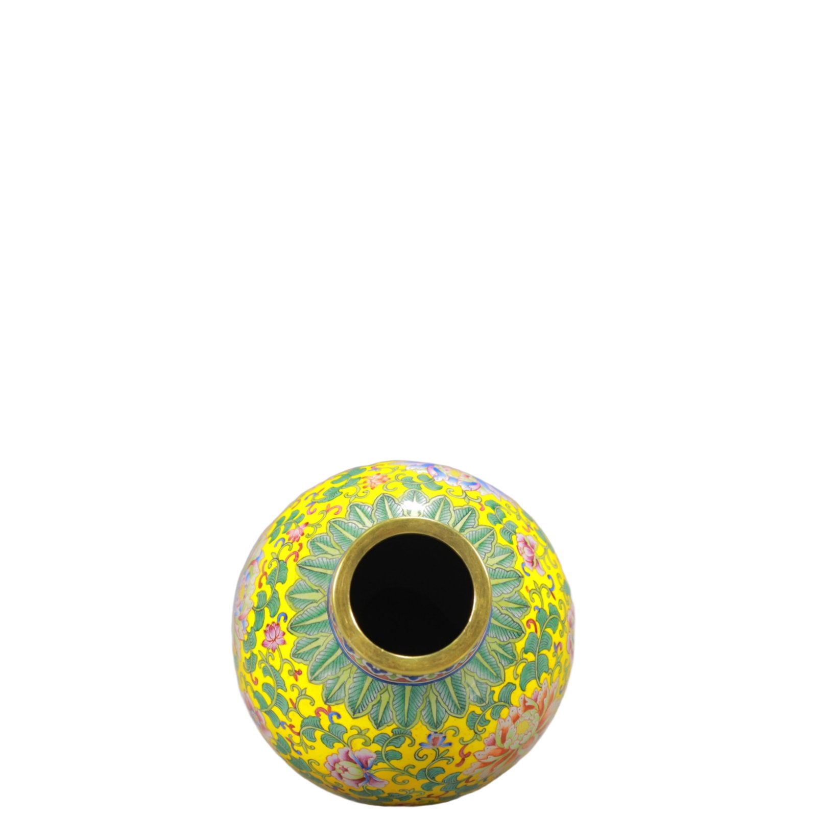 An Exquisite Painted Enamel Lotus Pattern Snuff Bottle - 5