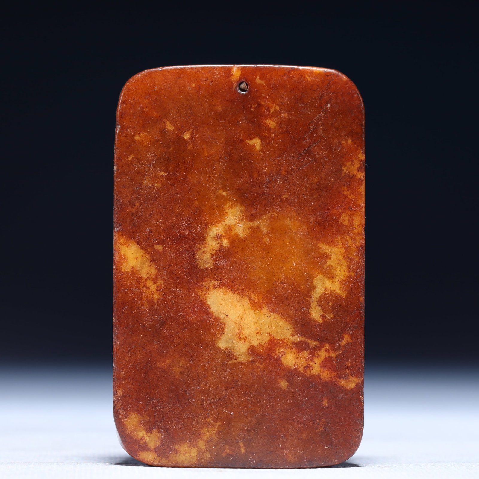 An Exquisite Archaic Jade Dragon Pattern Pendant - 4