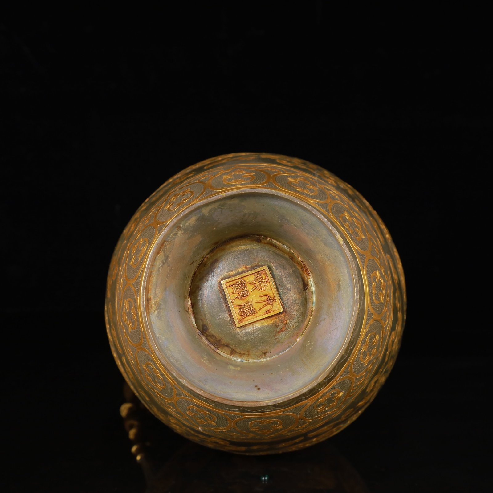 A Huge Gilt Silver Auspicious Beast Pattern Ewer - 18
