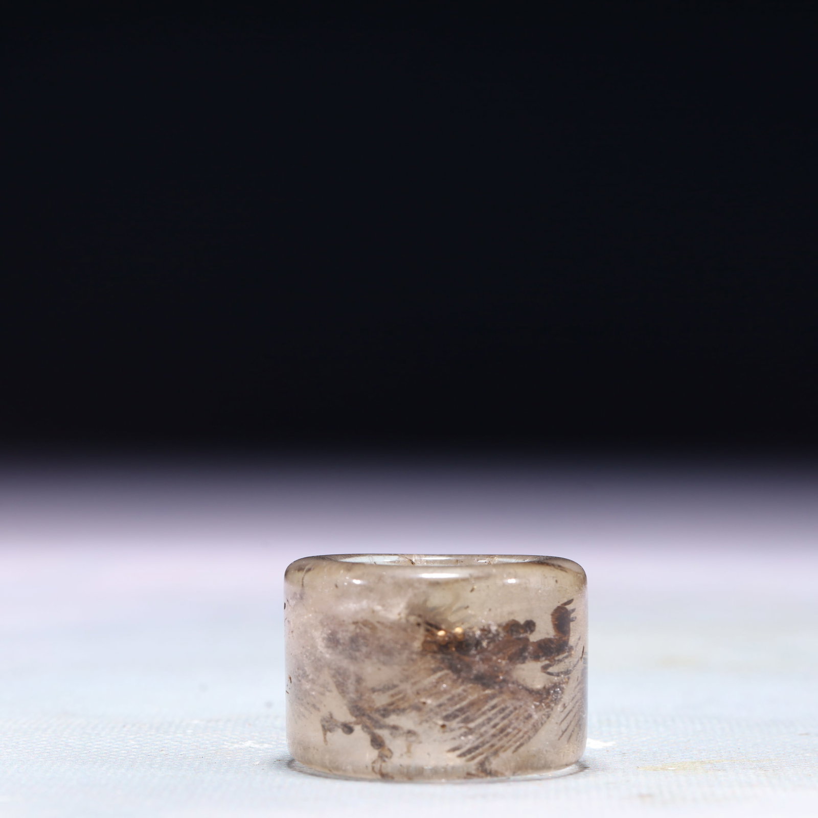An Exquisite Crystal Dragon Pattern Thumb Ring - 3