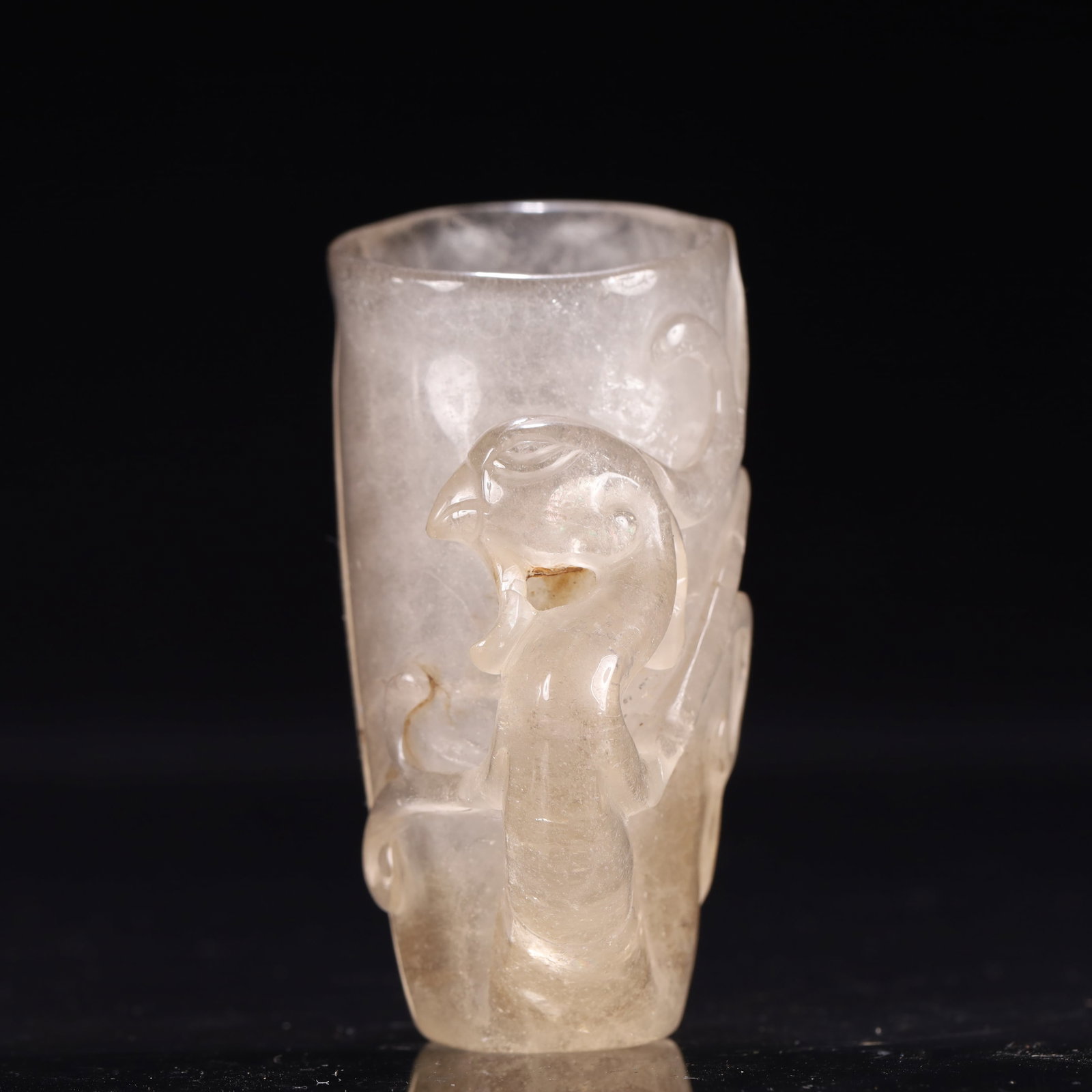 An Exquisite Crystal Phoenix Pattern Cup - 3