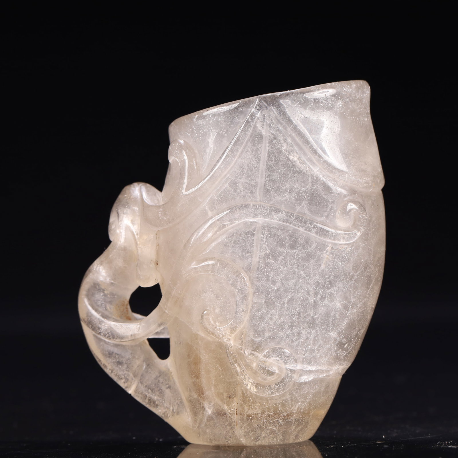 An Exquisite Crystal Phoenix Pattern Cup - 5