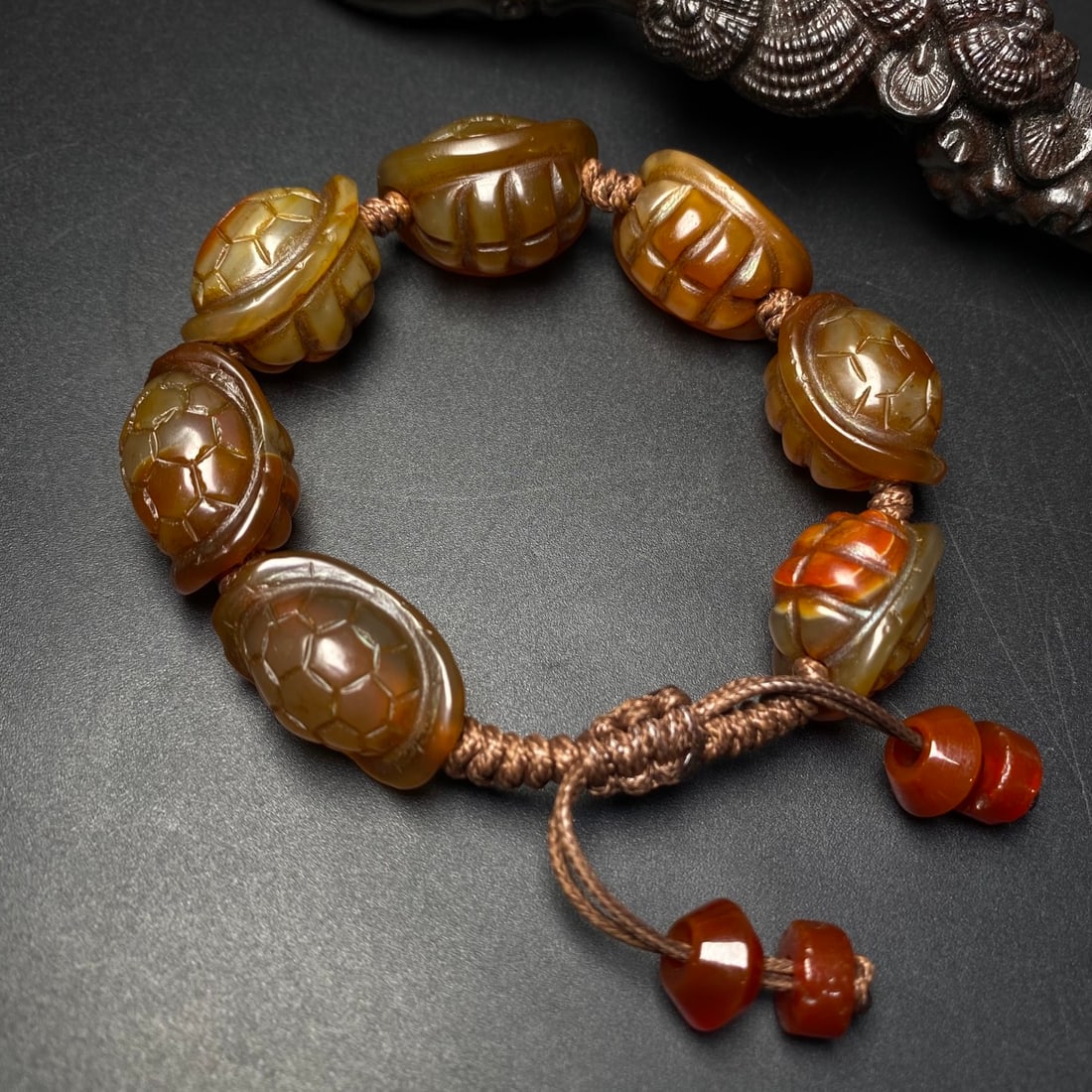 A Precious Agate Bracelets - 8