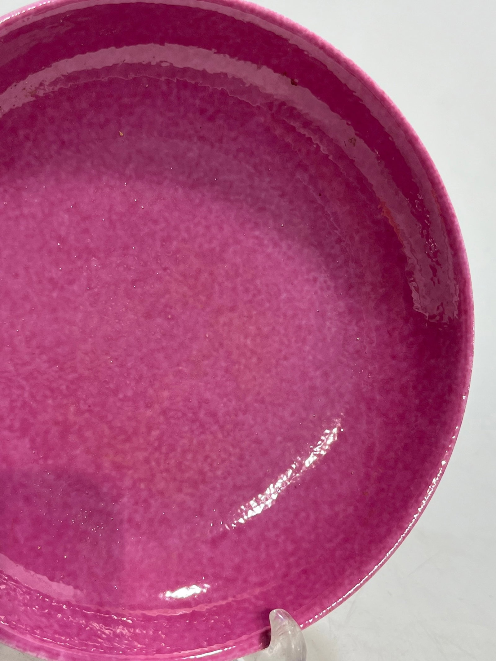 An Exquisite Ruby Red-Glazed Plate - 2