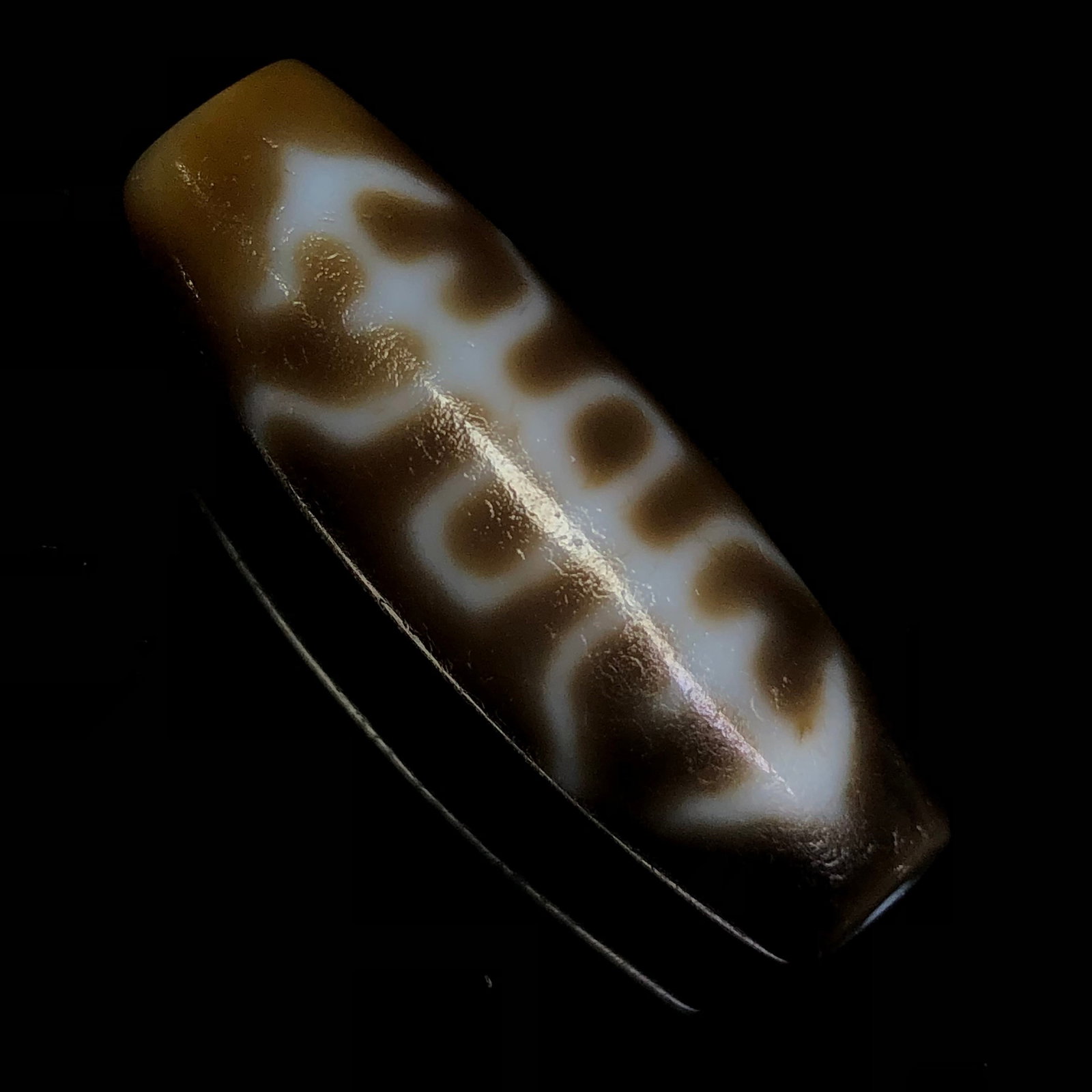 An Exquisite Dzi Bead Pendant - 6