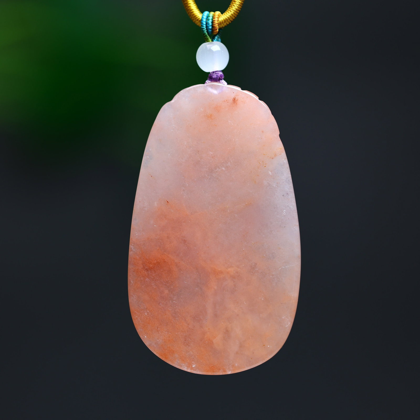 An Exquisite White Jade Dragon Pattern Pendant - 2