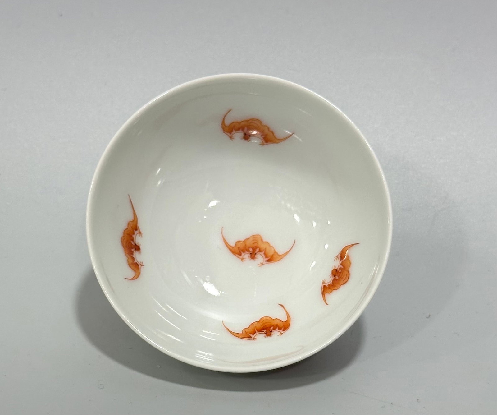 An Exquisite Iron-Red Fish Pattern Cup - 4