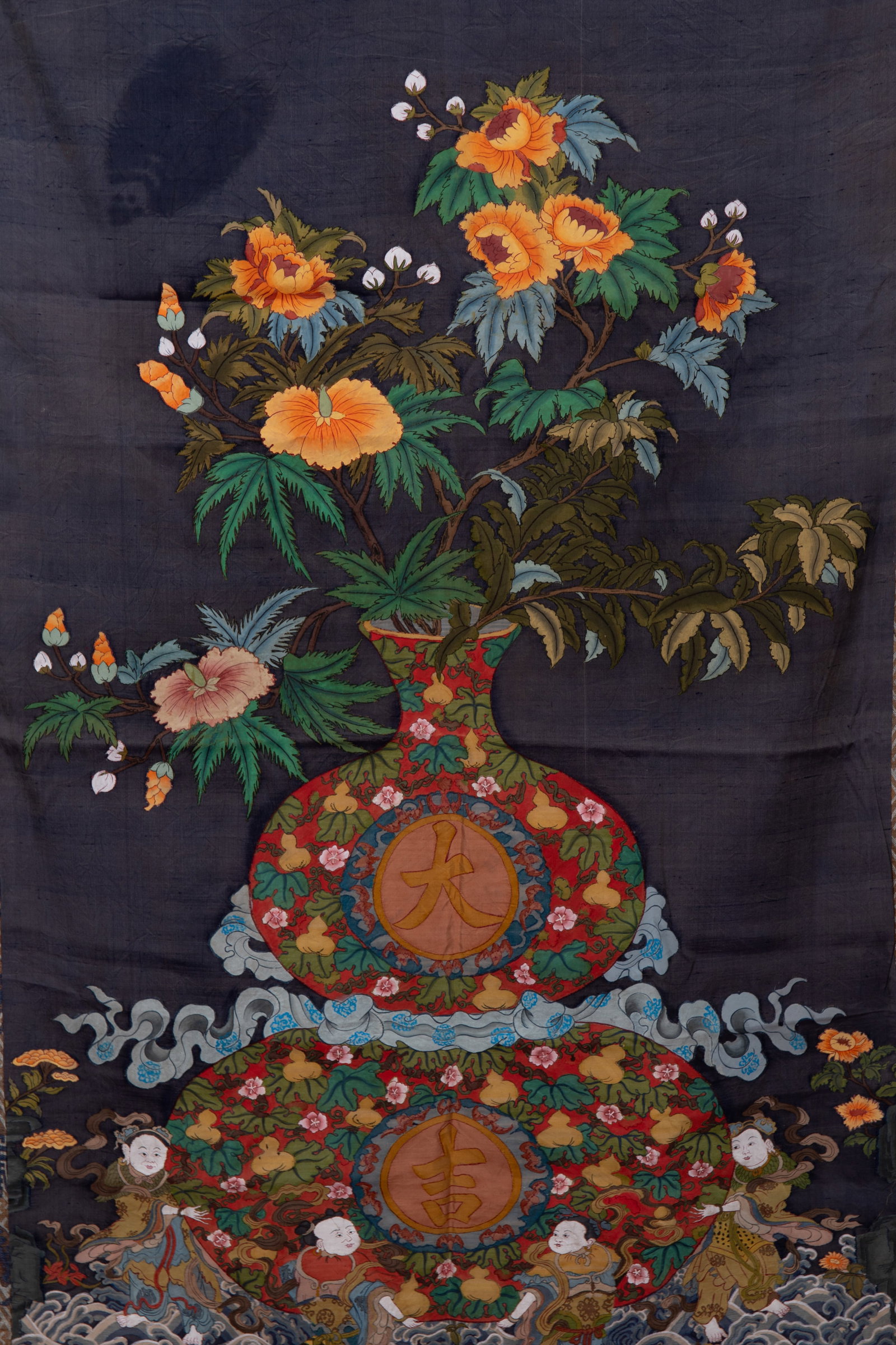 An Exquisite Kesi Embroidery Flower Pattern - 2