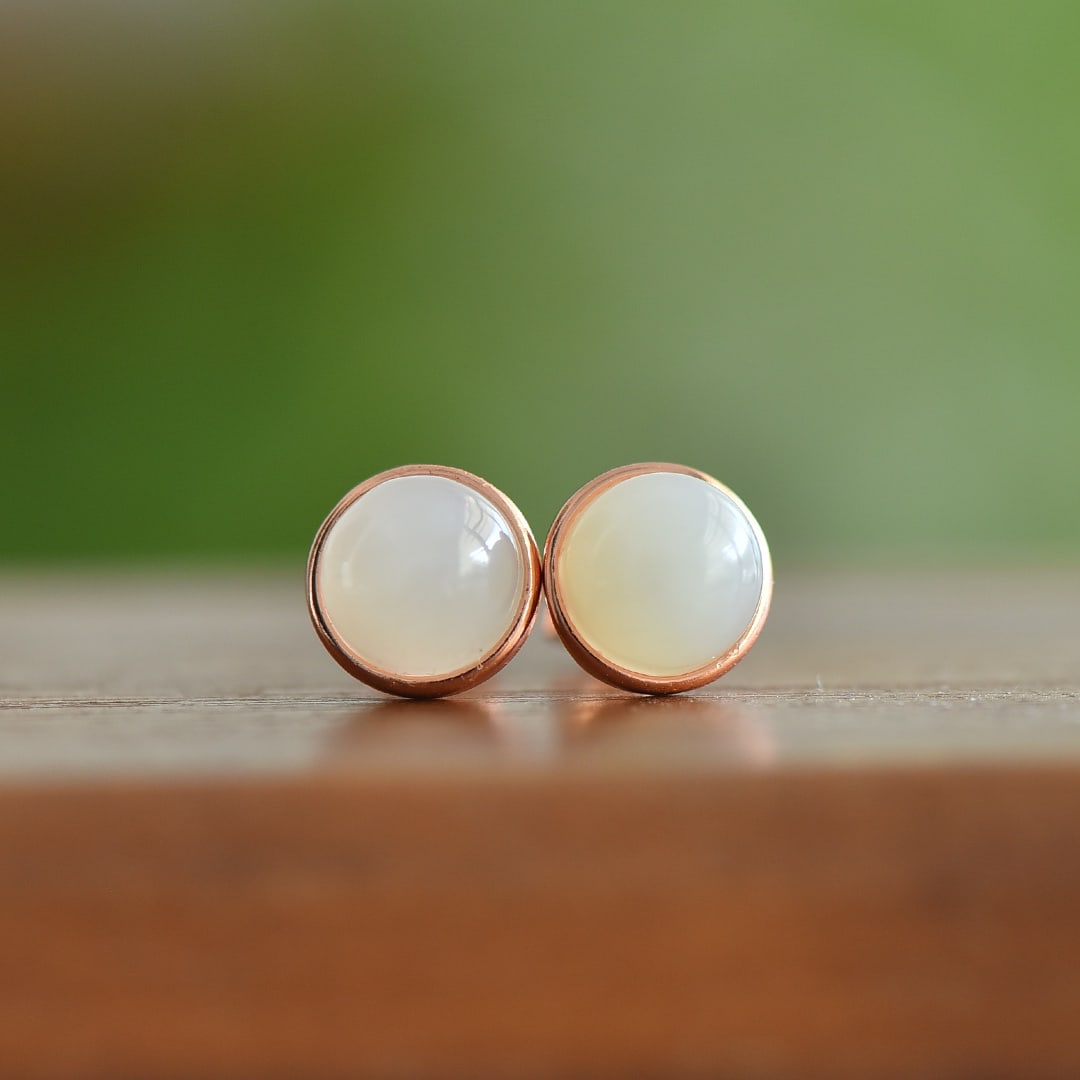 A Pair of Exquisite Sterling Silver-Gold Plated Inlaid White Jade Earrings: A Pair of Exquisite Sterling Silver-Gold Plated Inlaid White Jade Earrings, 一对纯银镀金镶白玉耳环