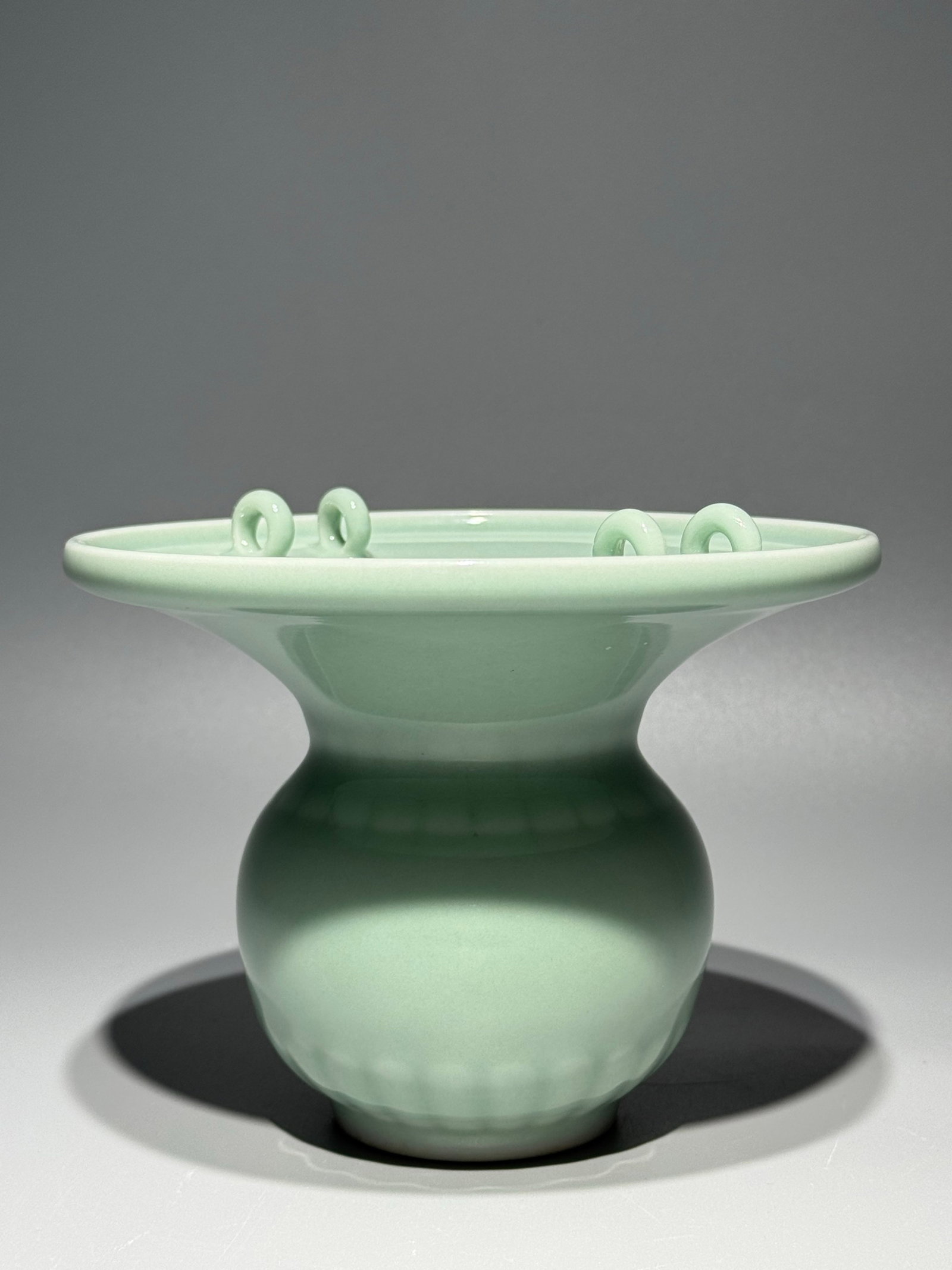 An Exquisite Celadon Glazed Vase - 3