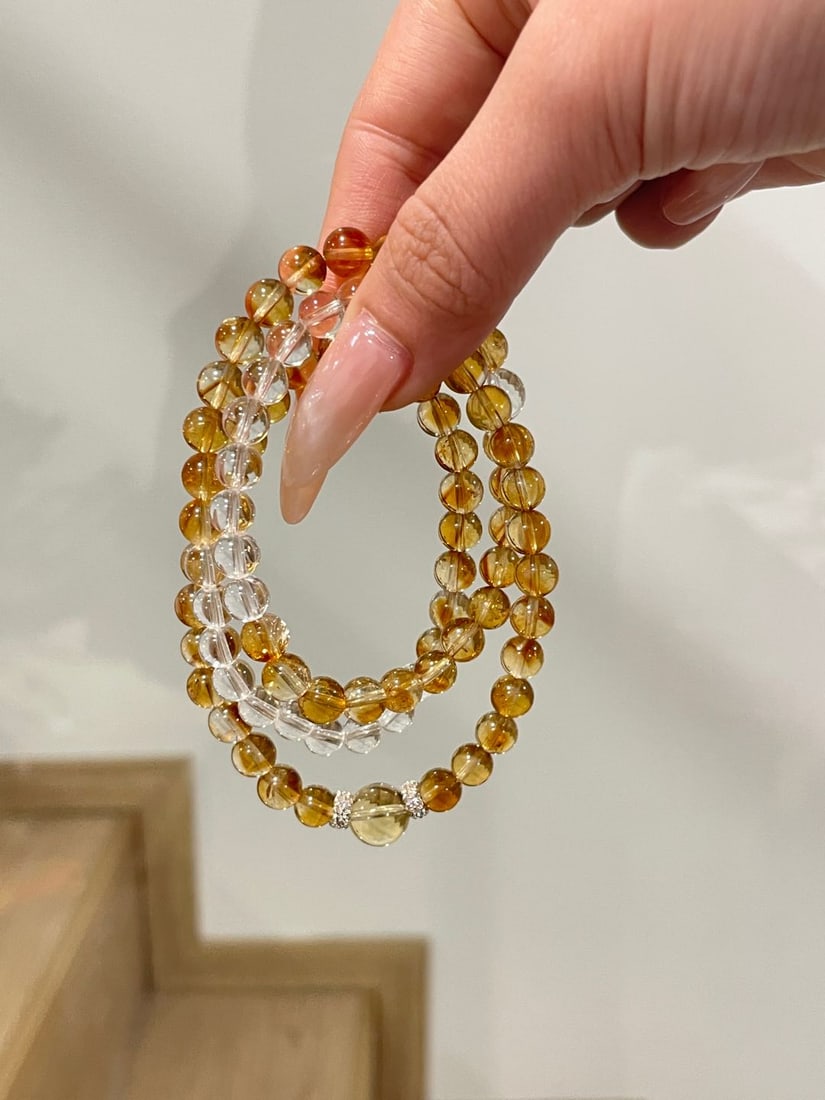 An Exquisite Crystal Bracelet: An Exquisite Crystal Bracelet,Size:0.2in 水晶手串