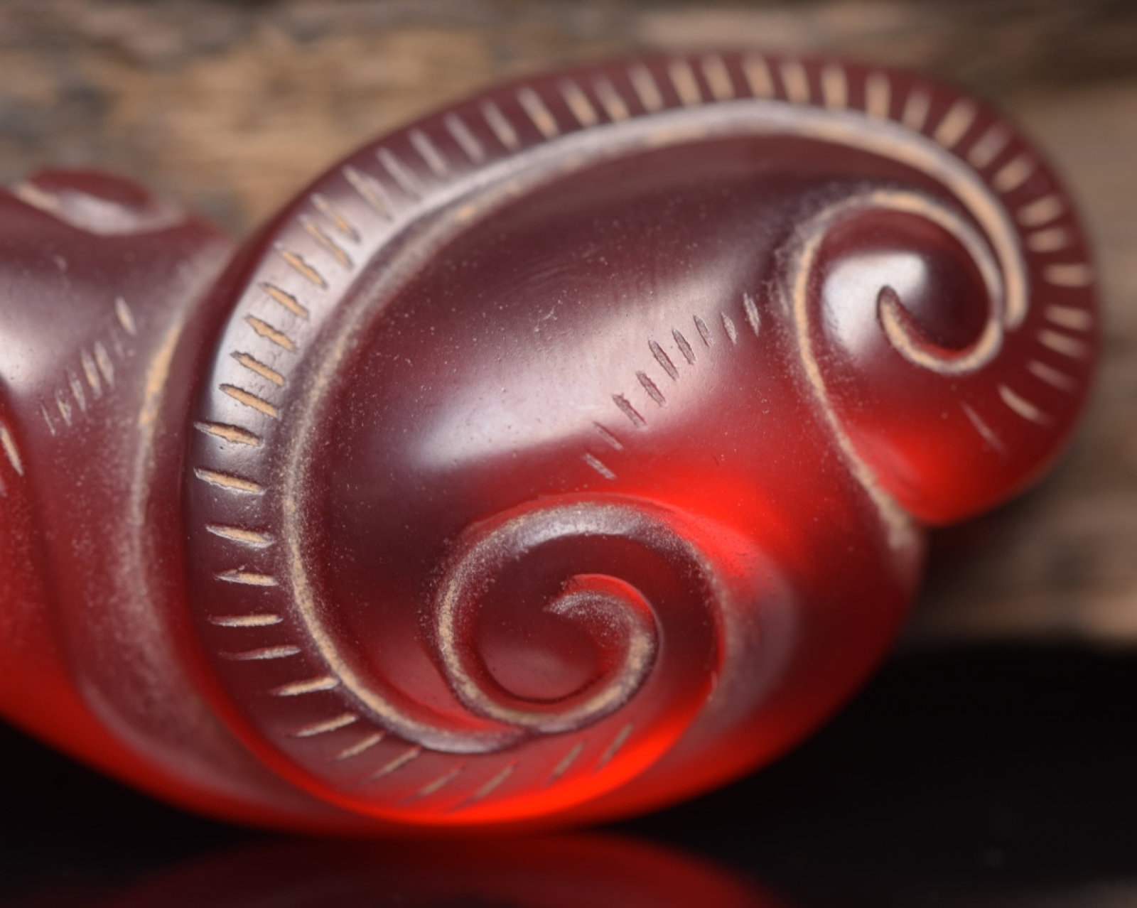 An Exquisite Agate Ganoderma lucidum Pattern Ruyi - 7