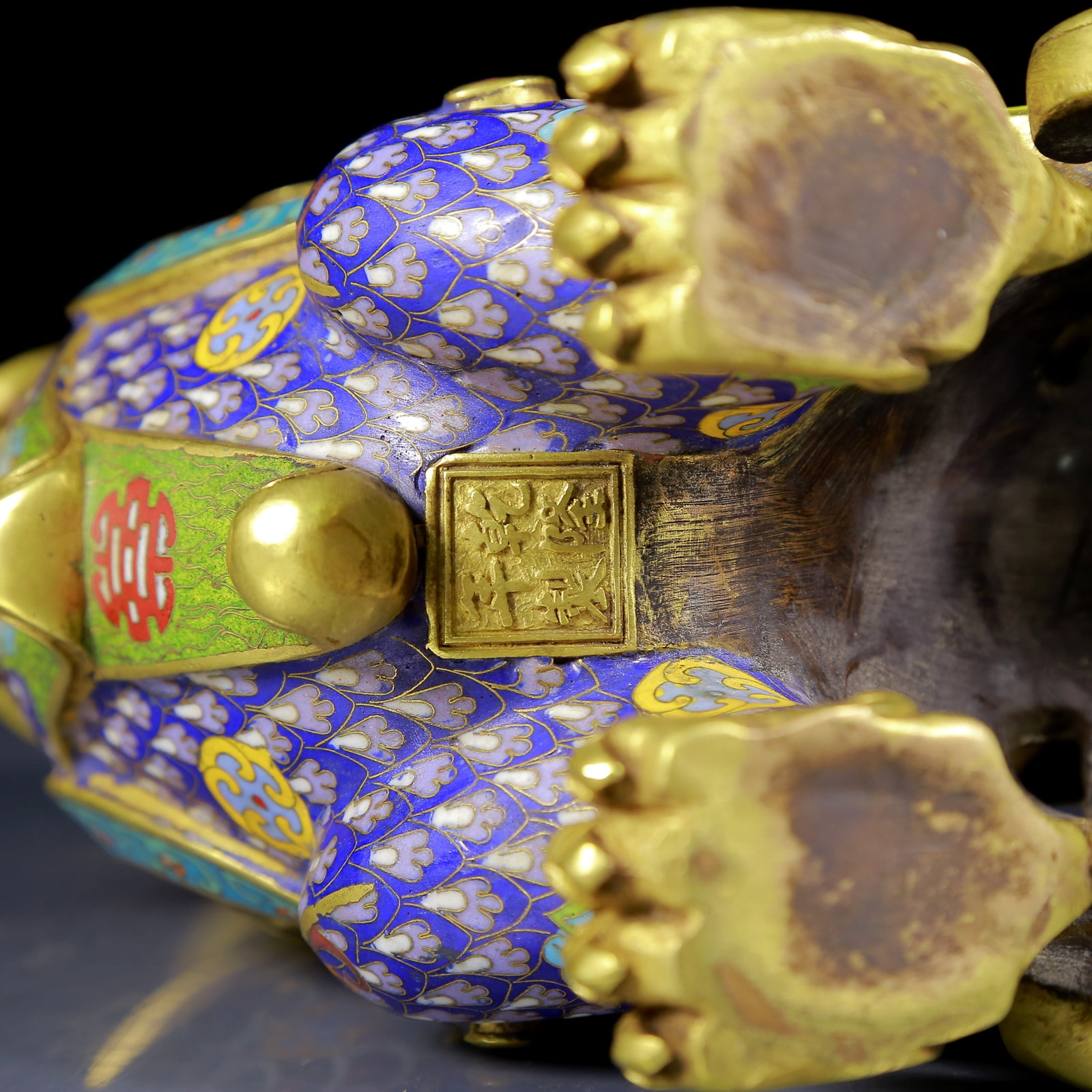 A Rare Cloisonne Phoenix Pattern Censer - 13