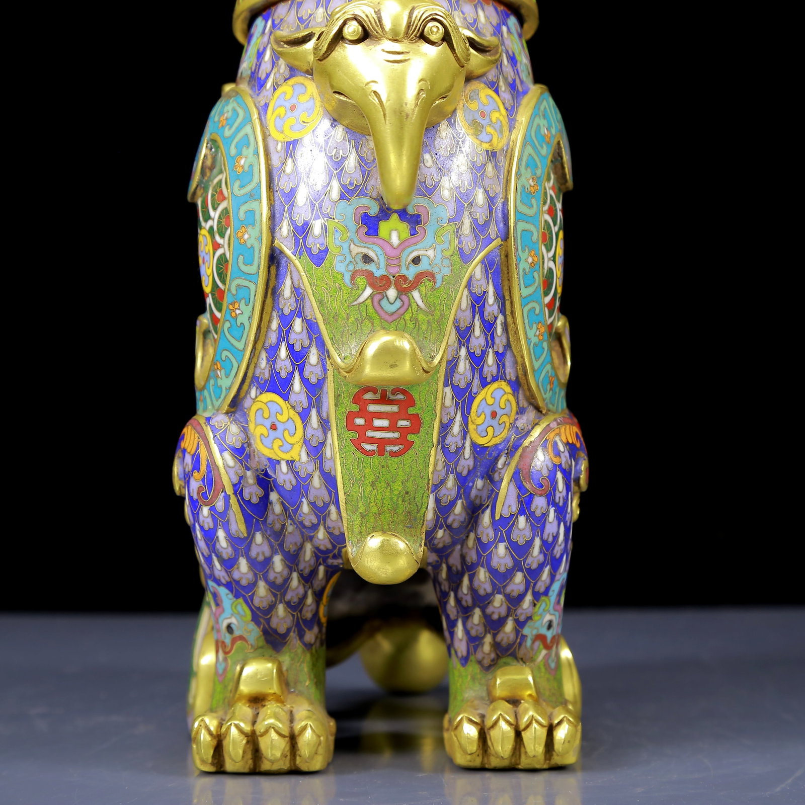 A Rare Cloisonne Phoenix Pattern Censer - 7