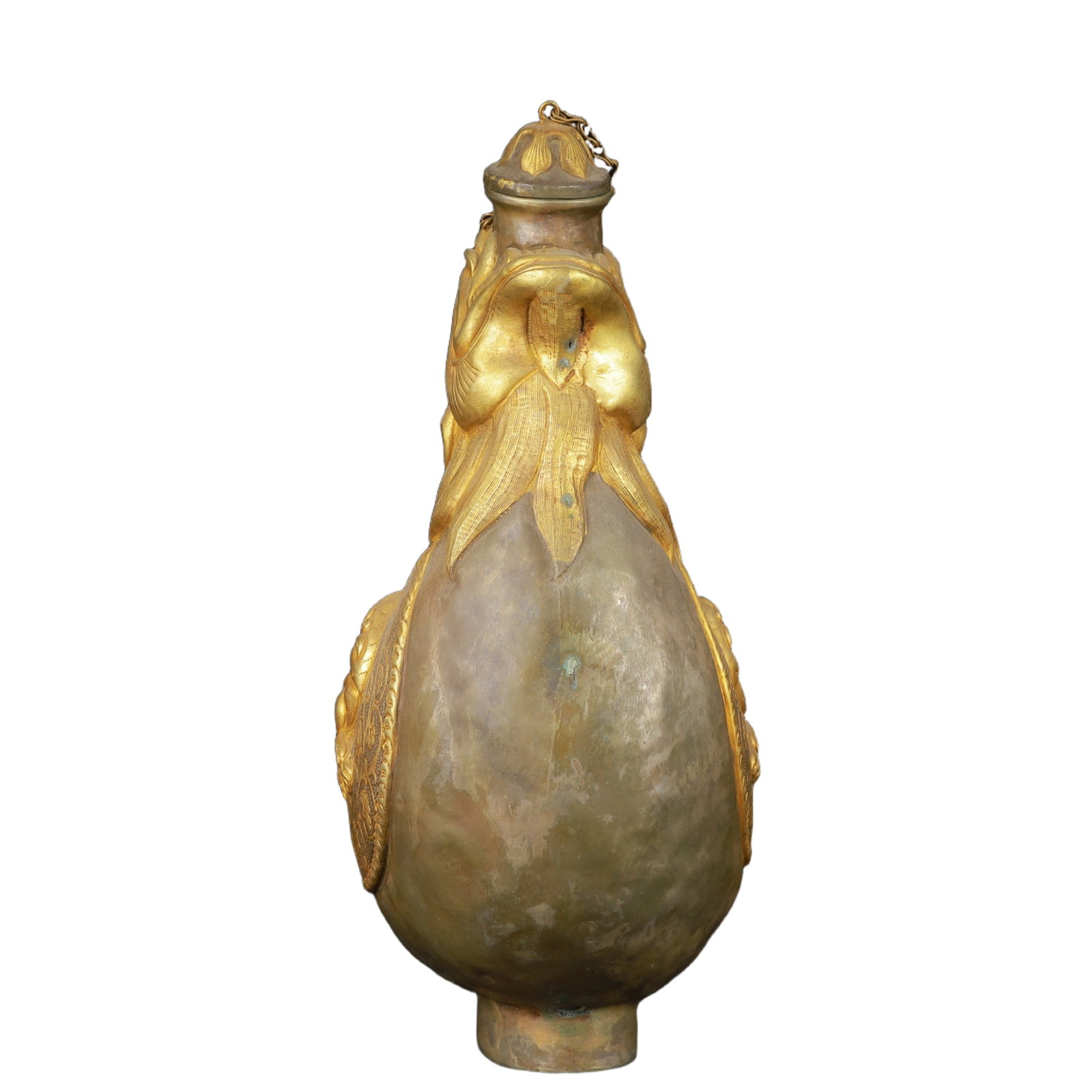 An Exquisite Gilt Silver Auspicious Beast Pattern Ewer - 11