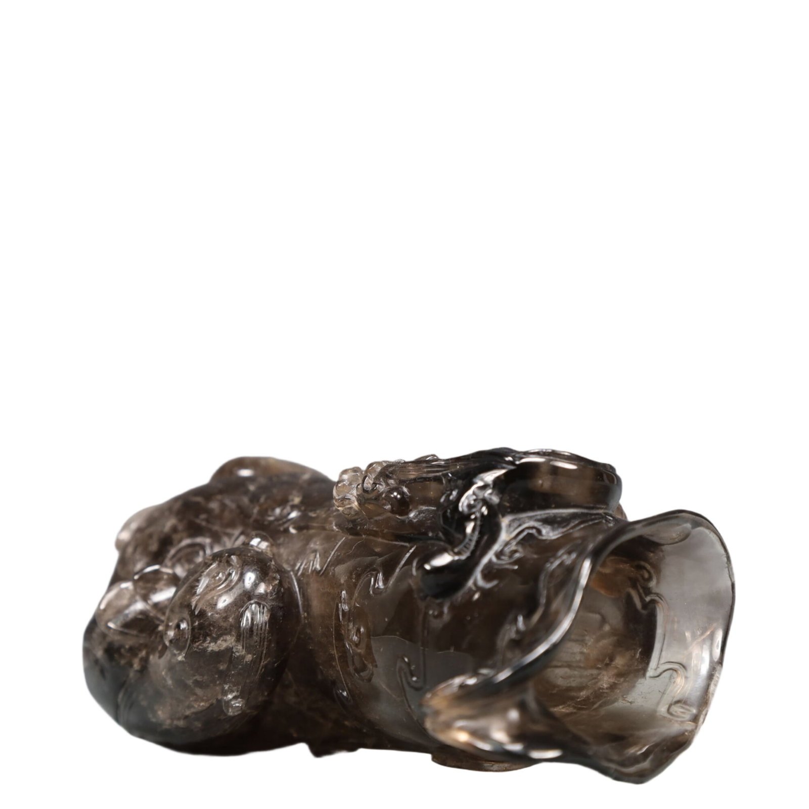 An Exquisite Crystal Auspicious Beast Pattern Goblet - 7