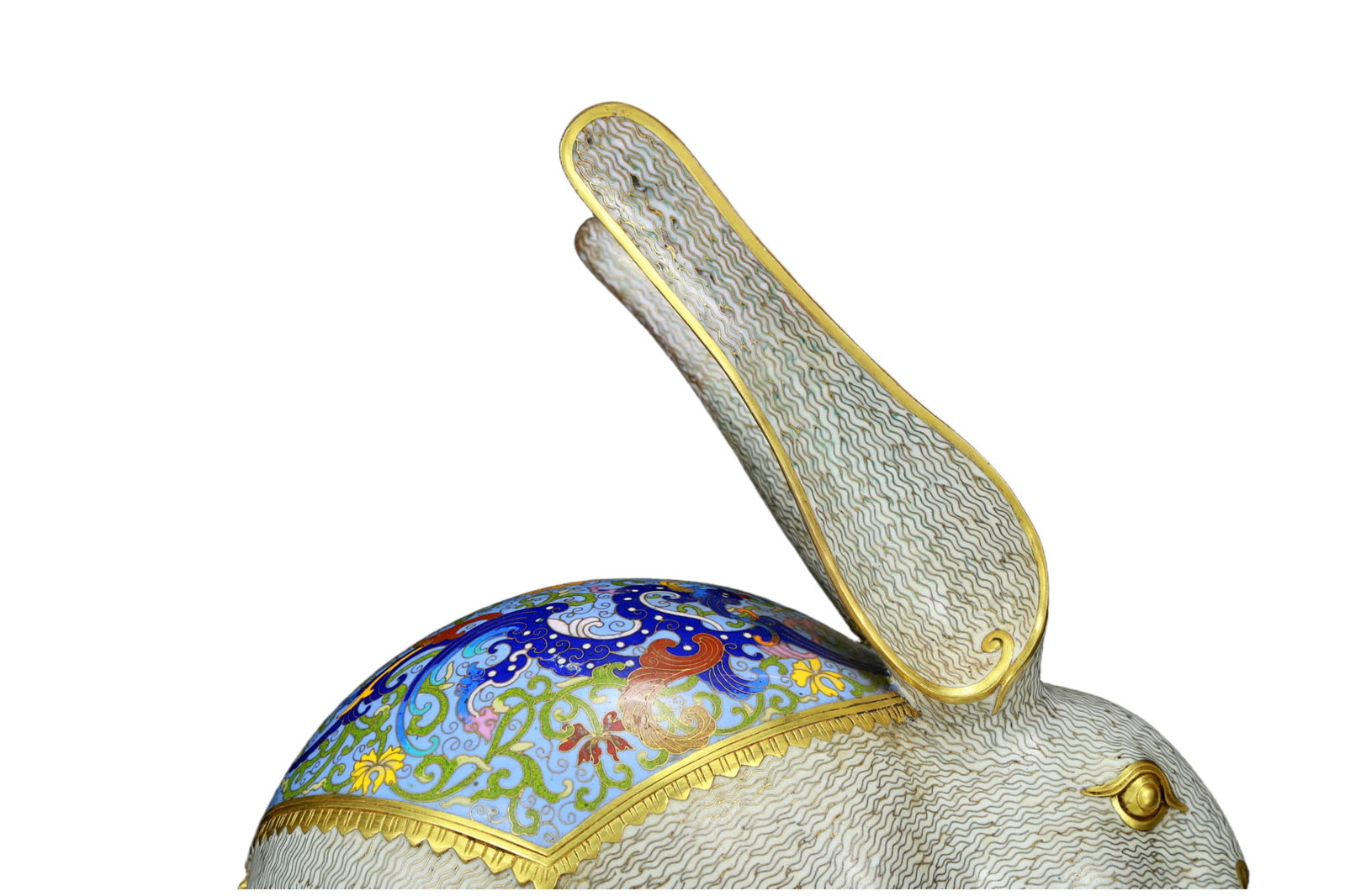 A Marvelous Cloisonne Rabbit - 2