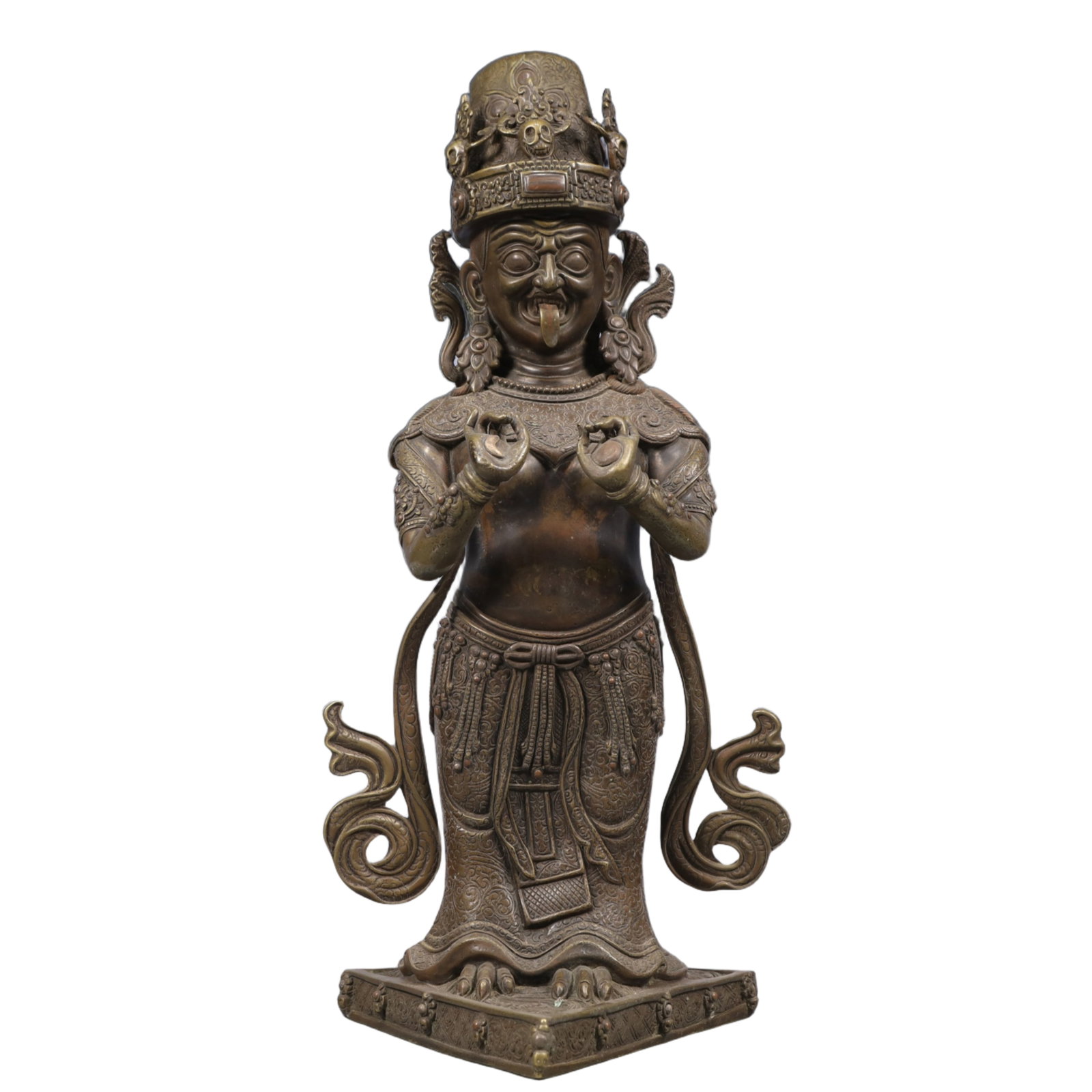 A Solemn Bronze Buddha Statue (1 of 10)