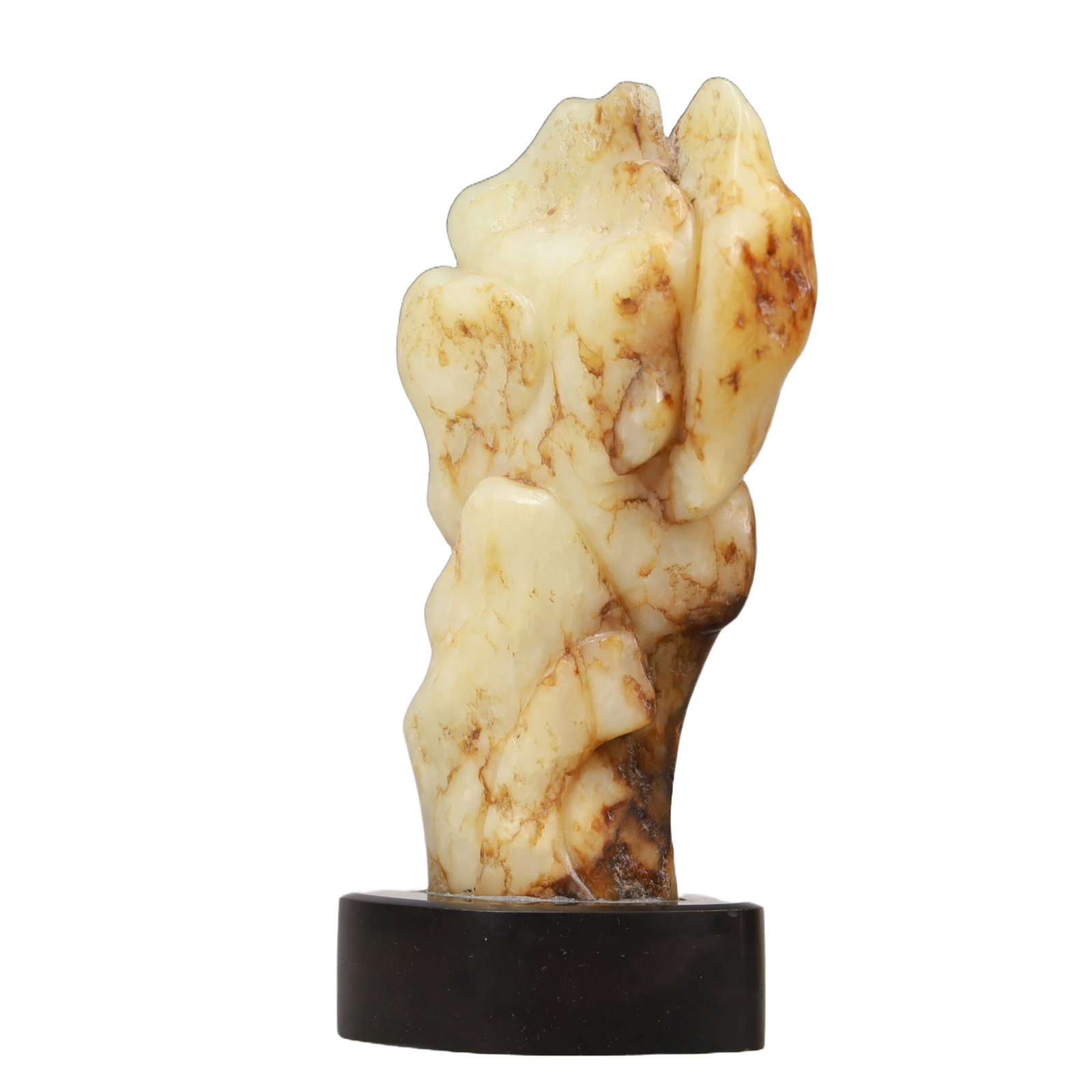 A Superb White Jade Boulder - 4
