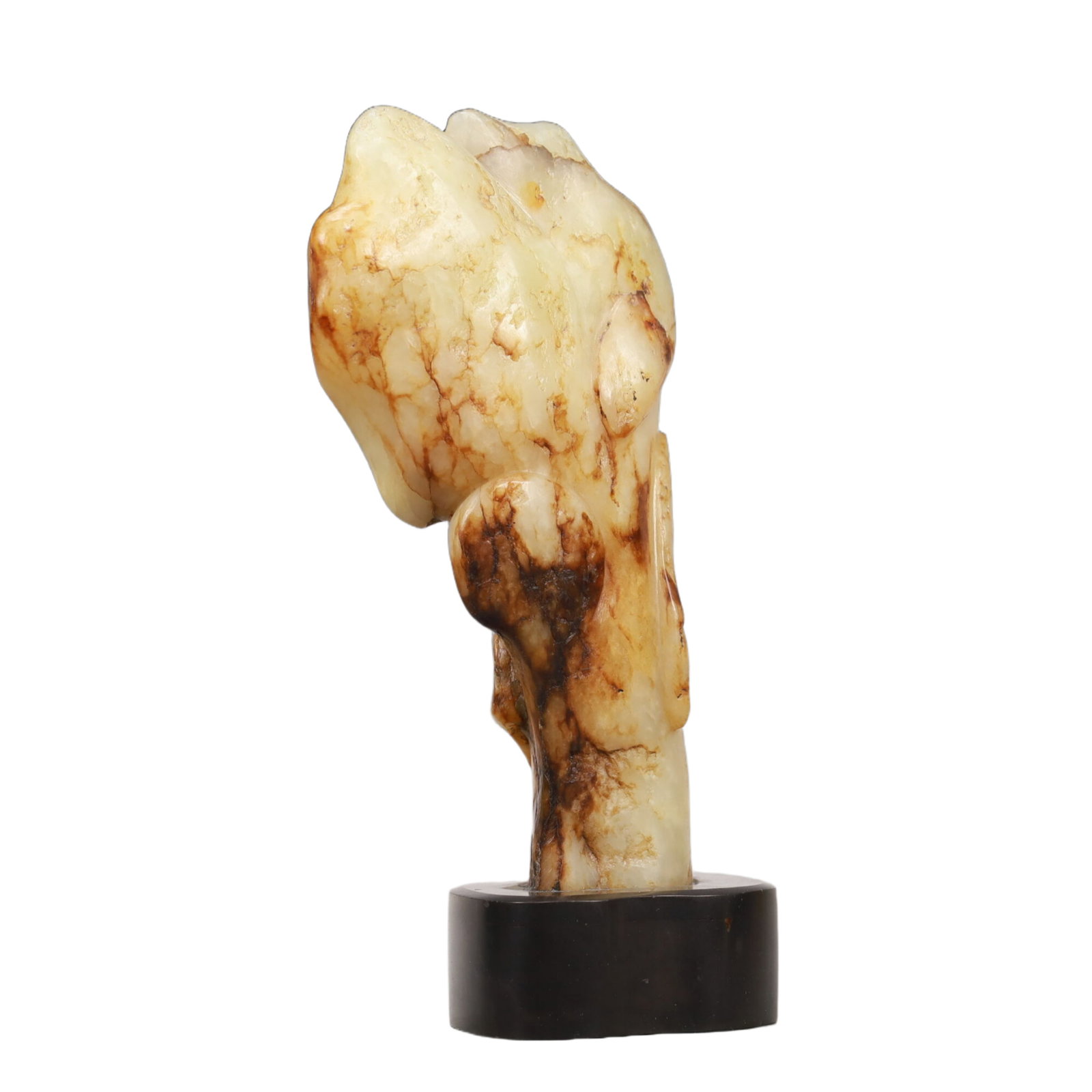 A Superb White Jade Boulder - 5