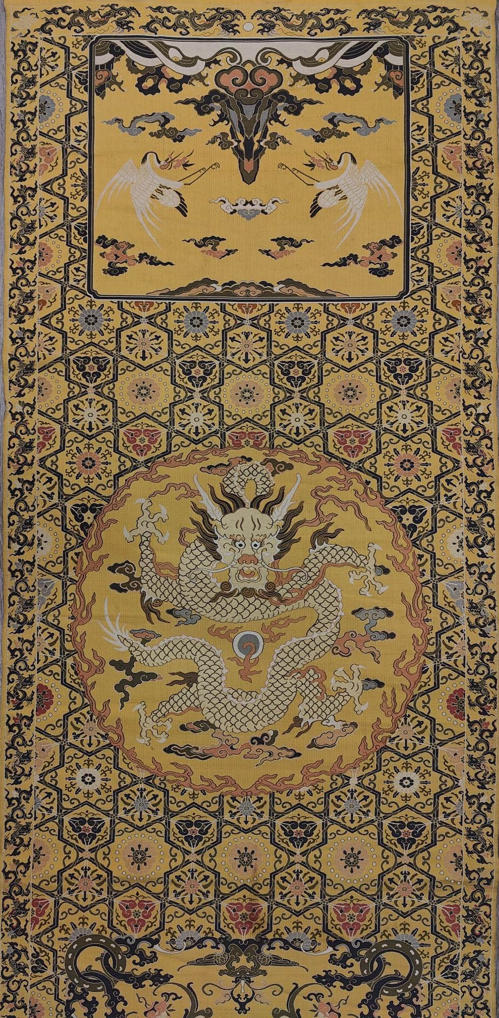 Song Jin dragon pattern Chair Shawl batch - 2