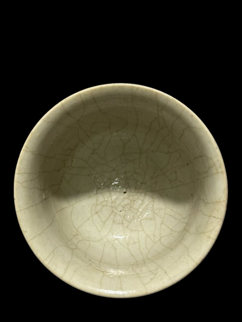 An Exquisite Underglaze-Red Lotus Pattern Stem Cup - 3