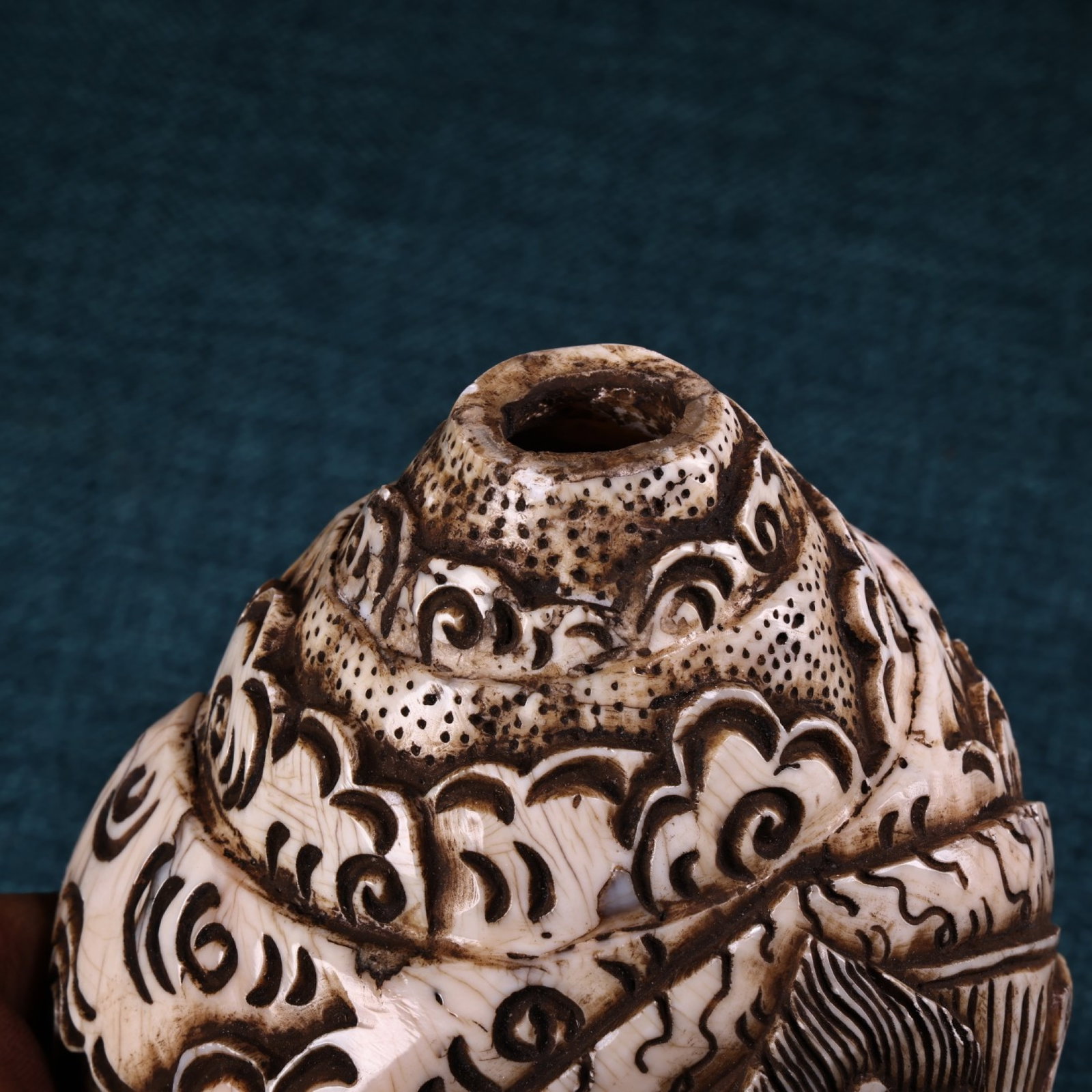 An Exquisite Conch Figure Pattern Ornament - 6