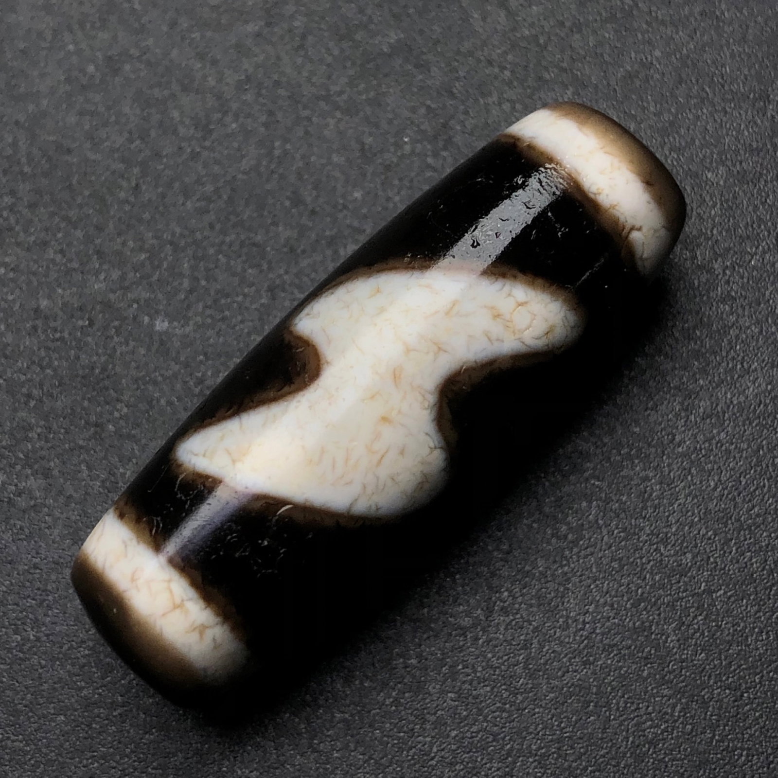 An Exquisite Dzi Bead Pendant - 5