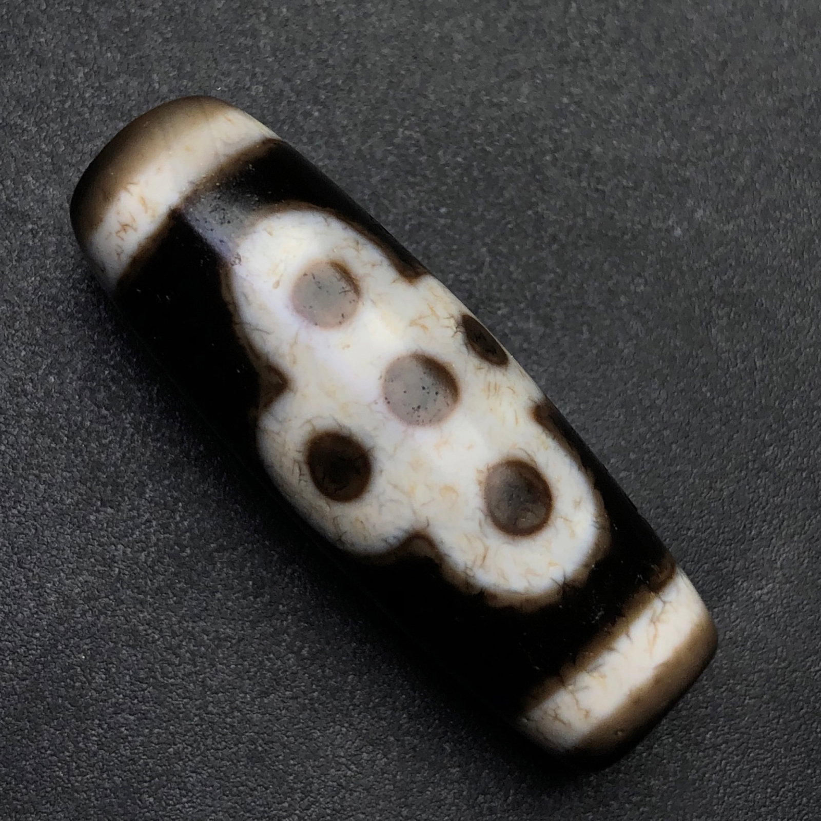 An Exquisite Dzi Bead Pendant - 6