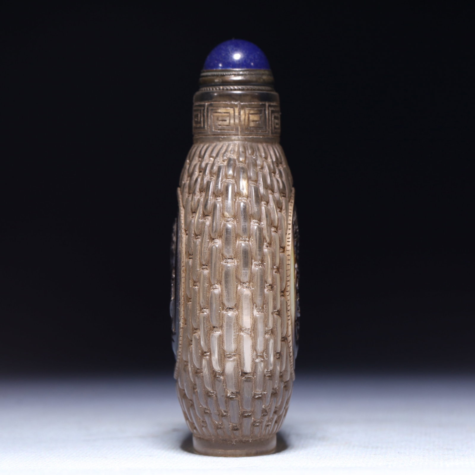 An Exquisite Glass Figure Pattern Snuff Bottle - 6