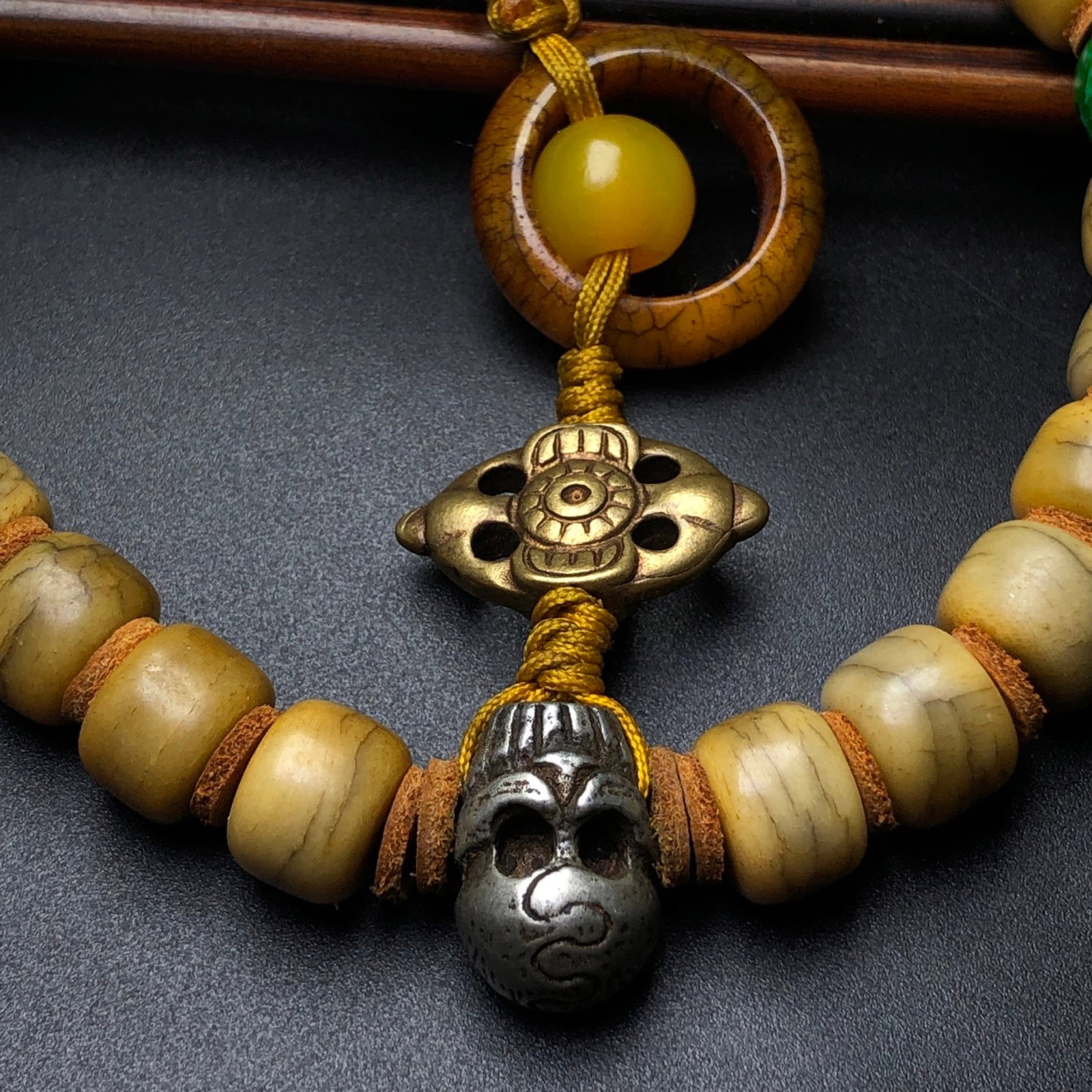 A Precious Yak Bone Bracelets - 8