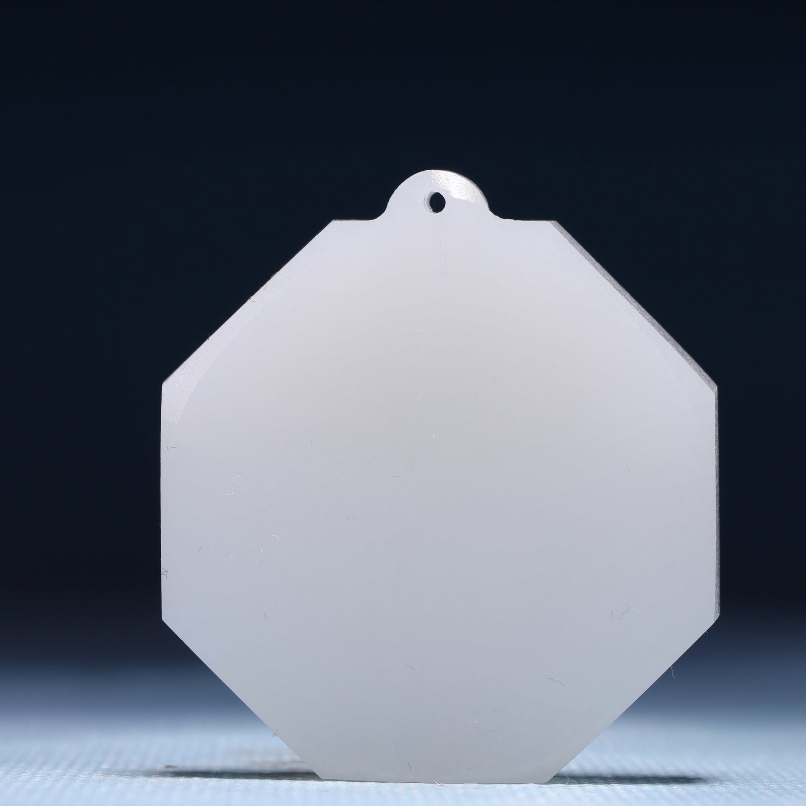 An Exquisite White Jade Trigram Pattern Pendant - 4