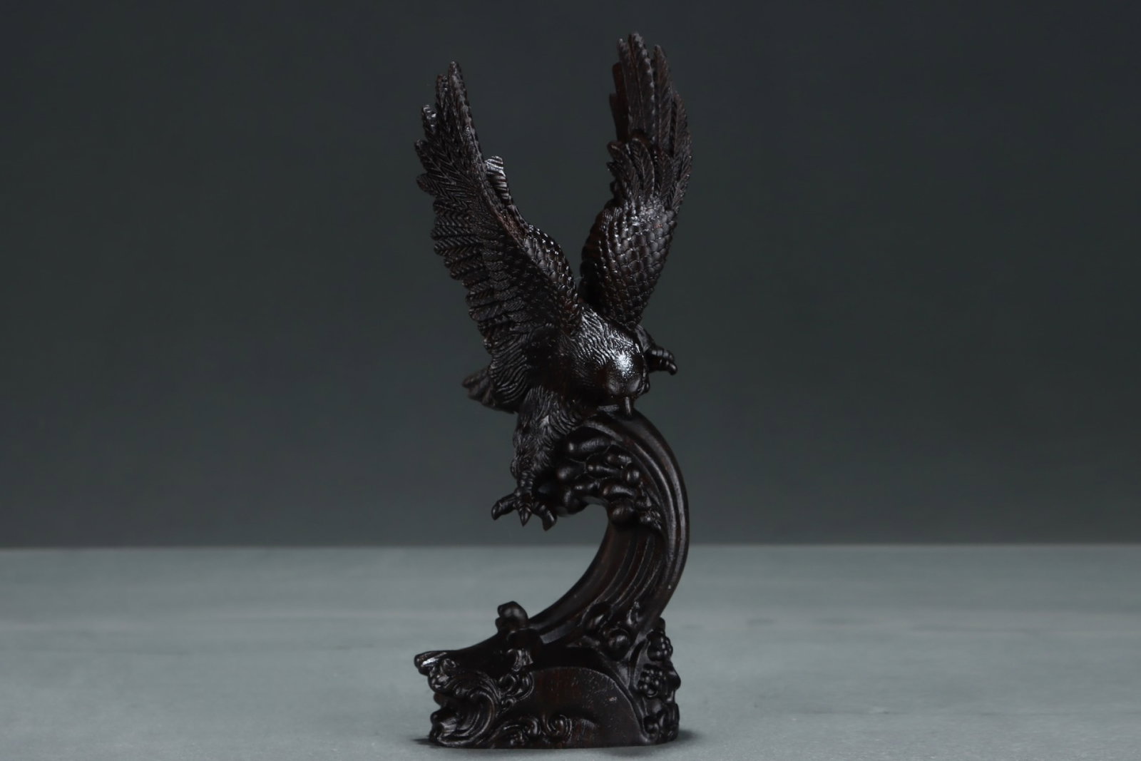 A Rare Eaglewood Eagle Ornament - 2