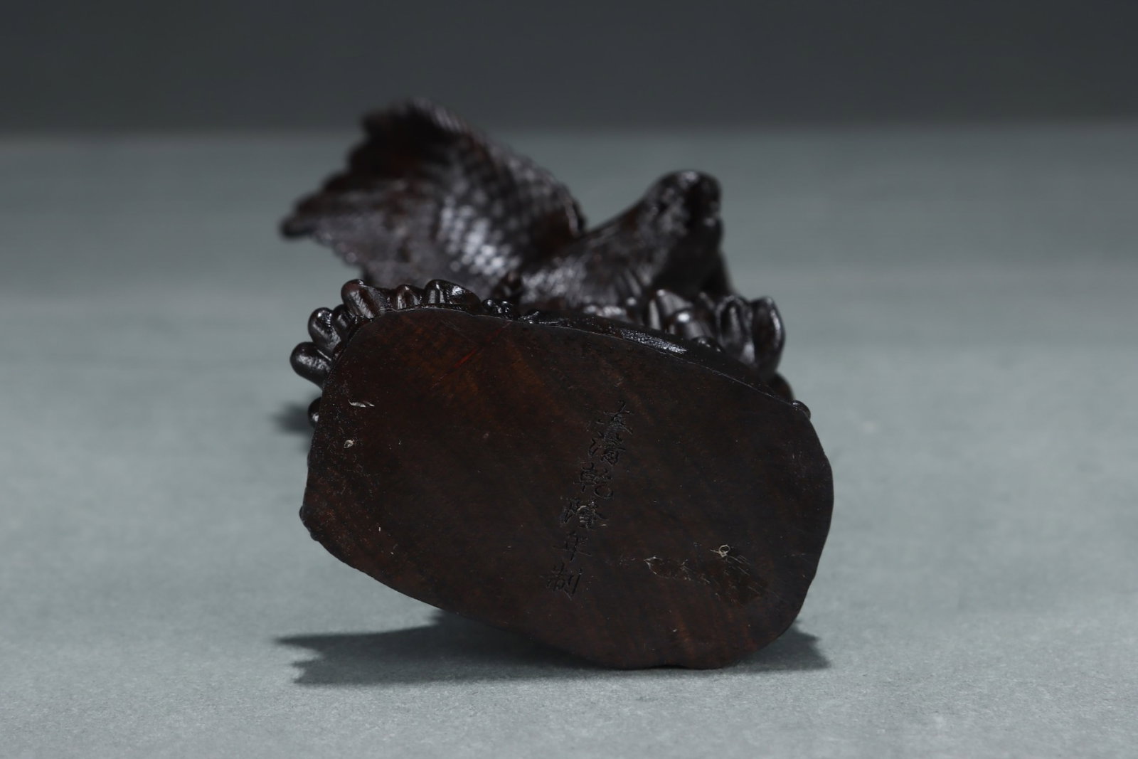 A Rare Eaglewood Eagle Ornament - 8