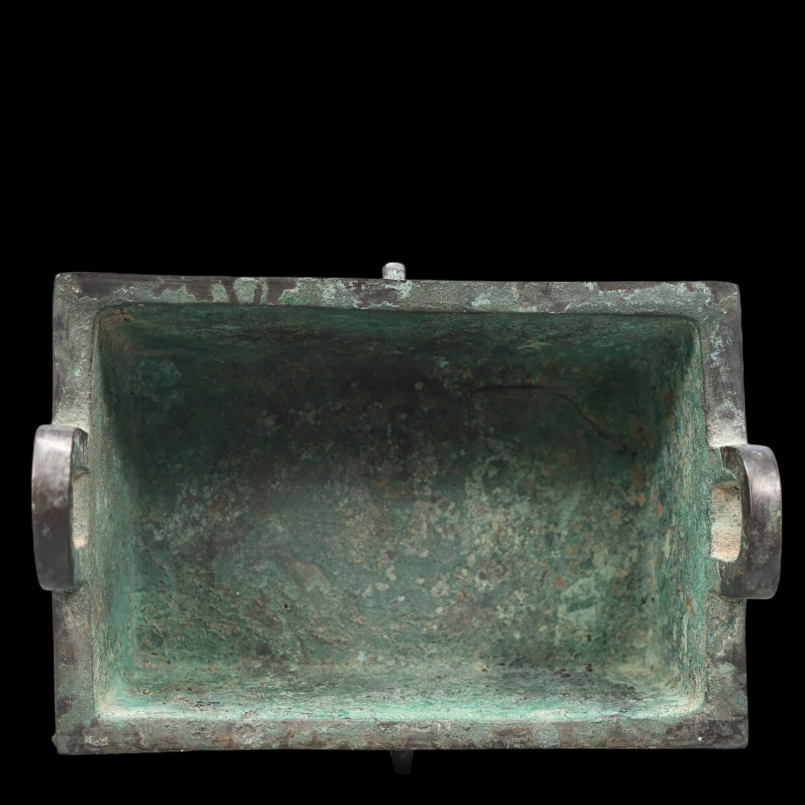 A Precious Bronze Phoenix Pattern Double-Ears Censer - 9