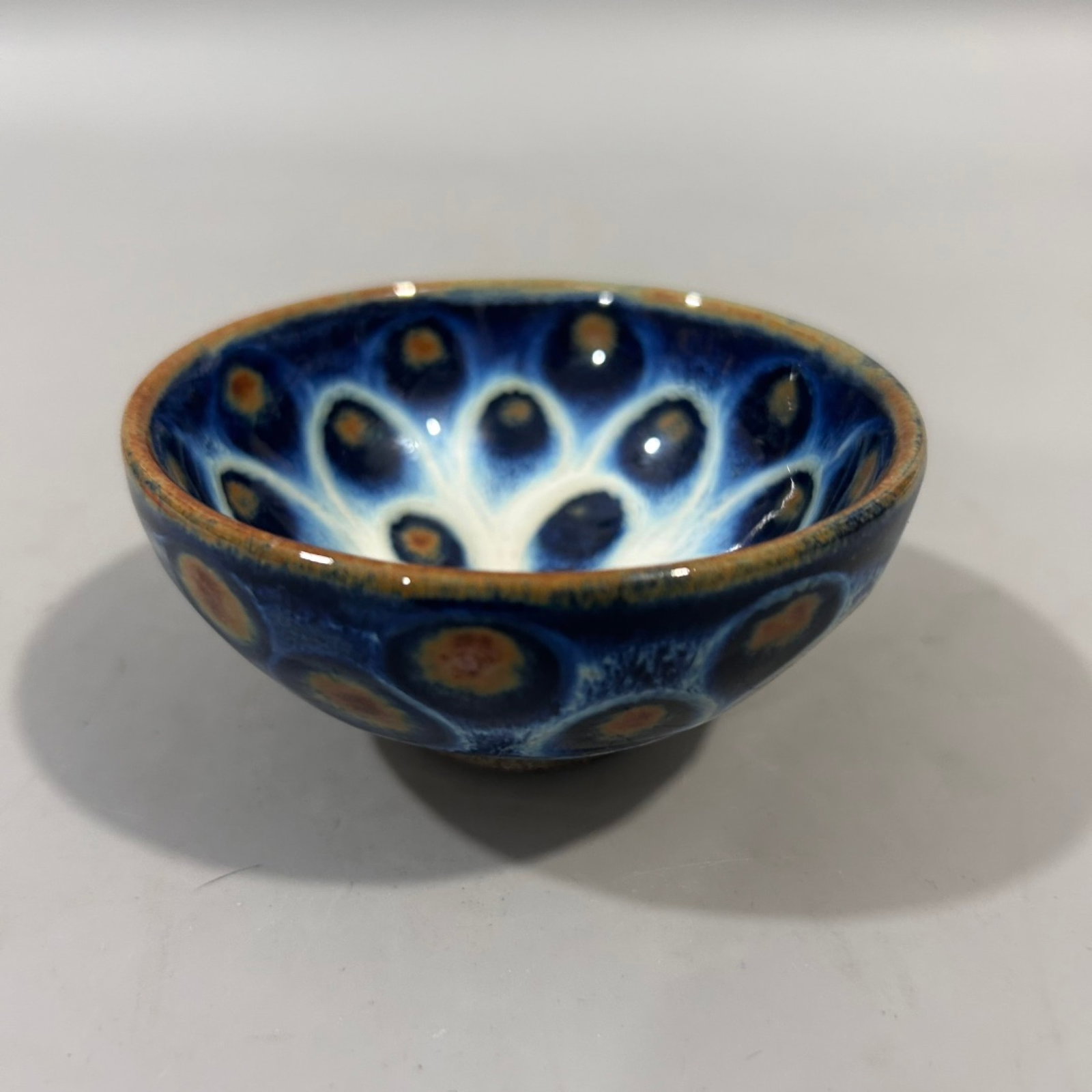 An Exquisite Jian yao Bowl: An Exquisite Jian yao Bowl,Qing Dynasty,China,Size:2inx3.7in 建窑碗,中国清代