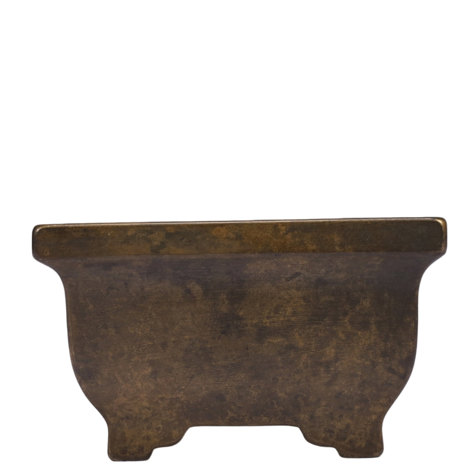 An Exquisite Bronze Four Legs Censer,Ming Dynasty, China,Xuande Six-character (1 of 7)